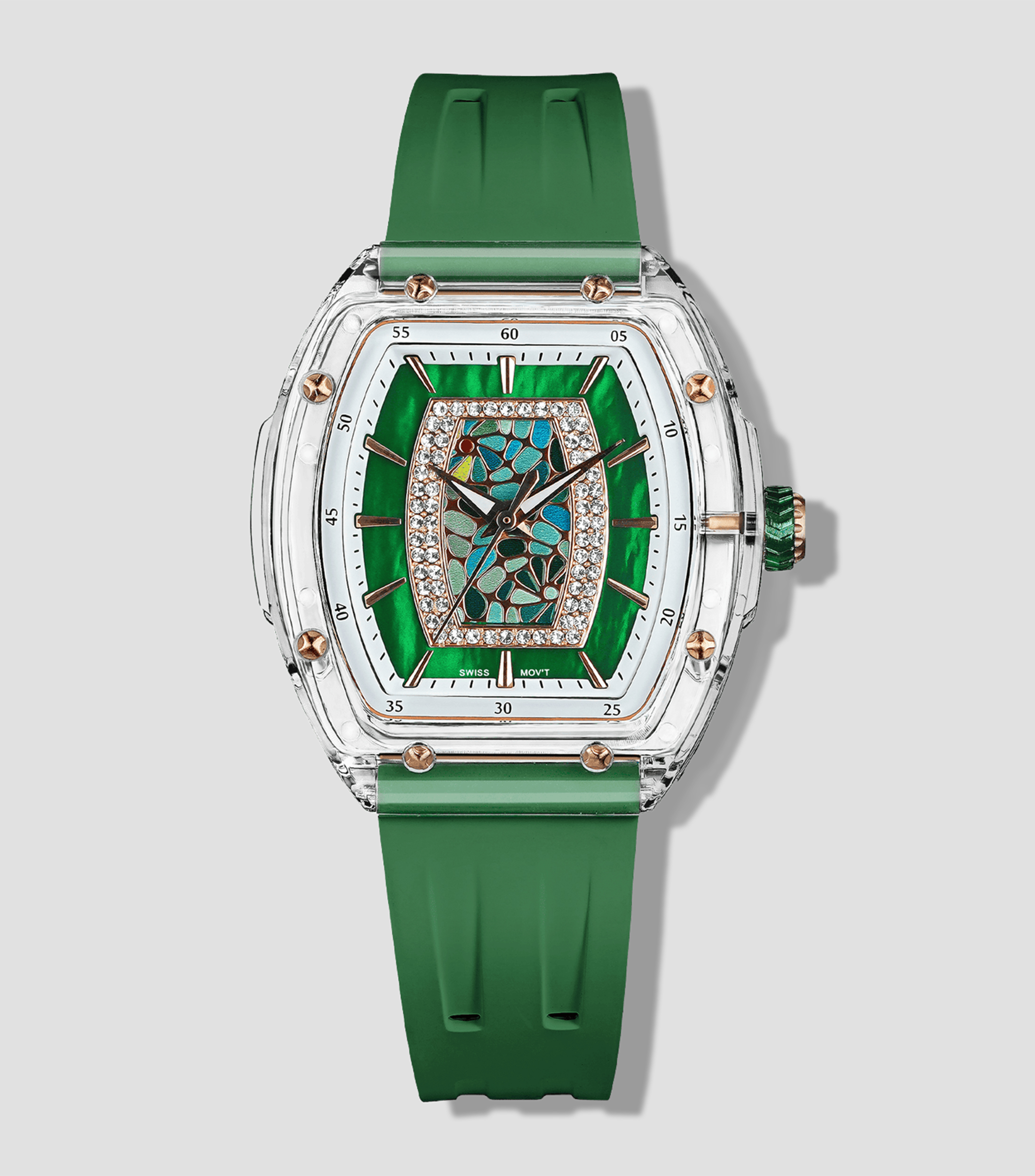 Reloj para Mujer Núcleo casual, Verde