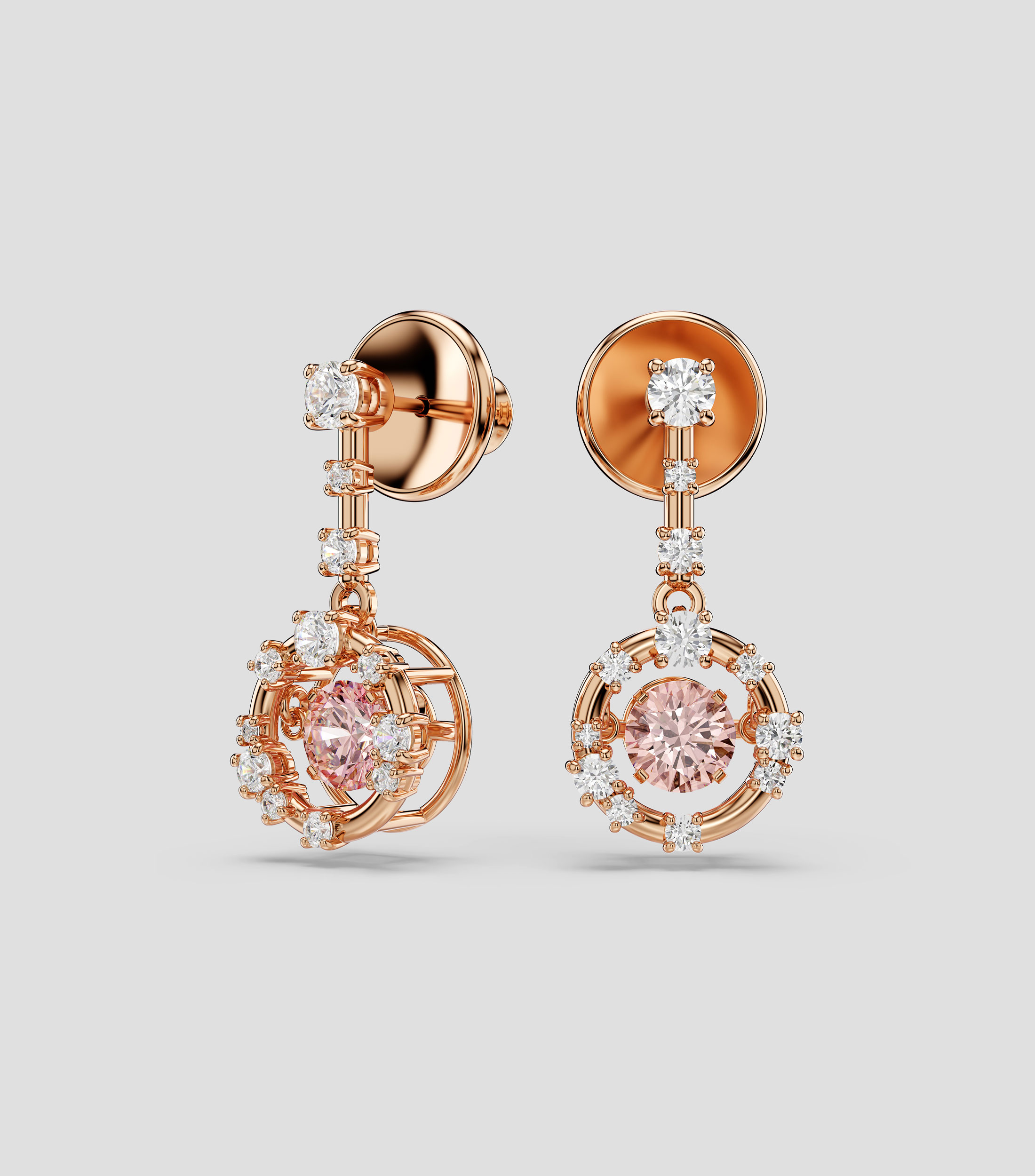 Pendientes Constella con cristal Swarovski Mujer