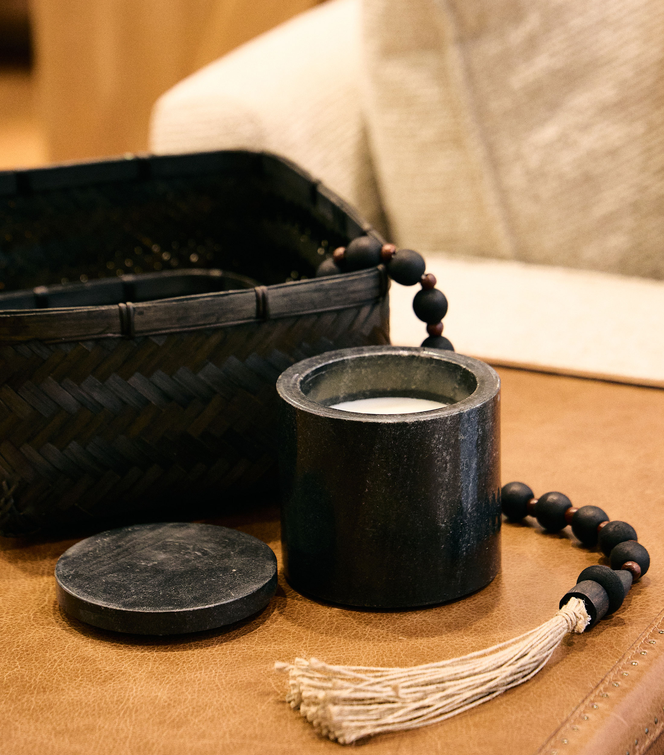 Vela Aromática Noir Oud en cera