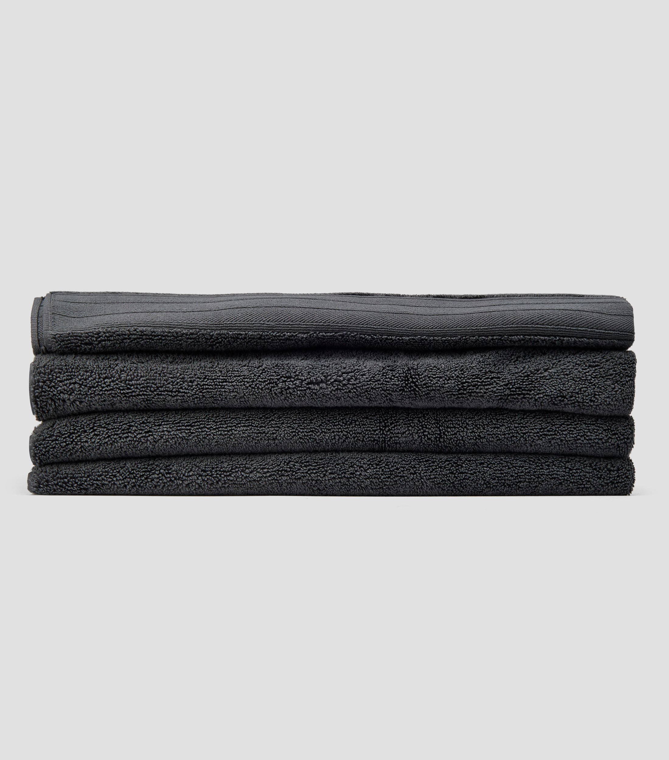 Toalla de Baño Natural Loft Gris Oscuro