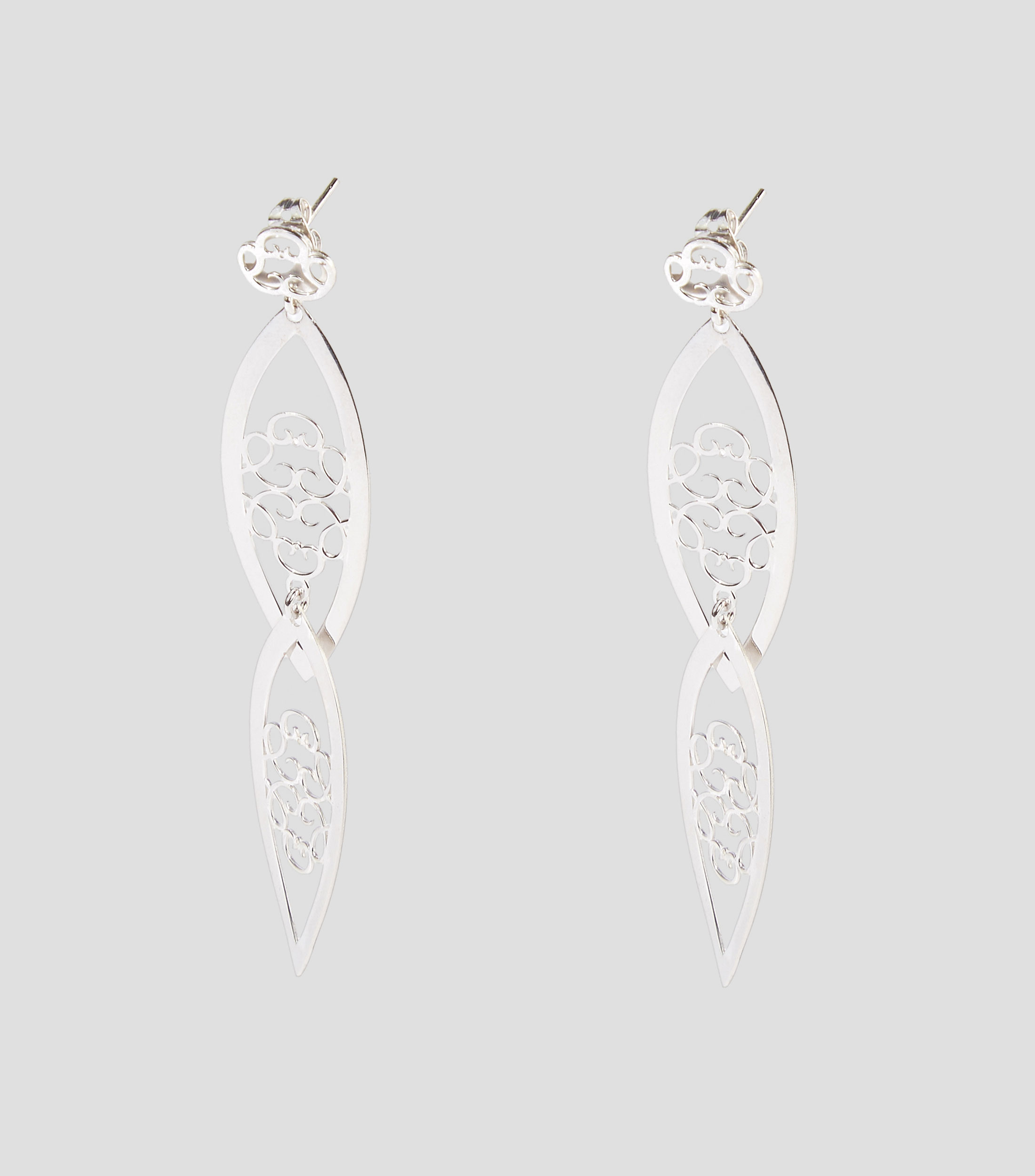 Pendientes en plata Alas De Ángel Mujer