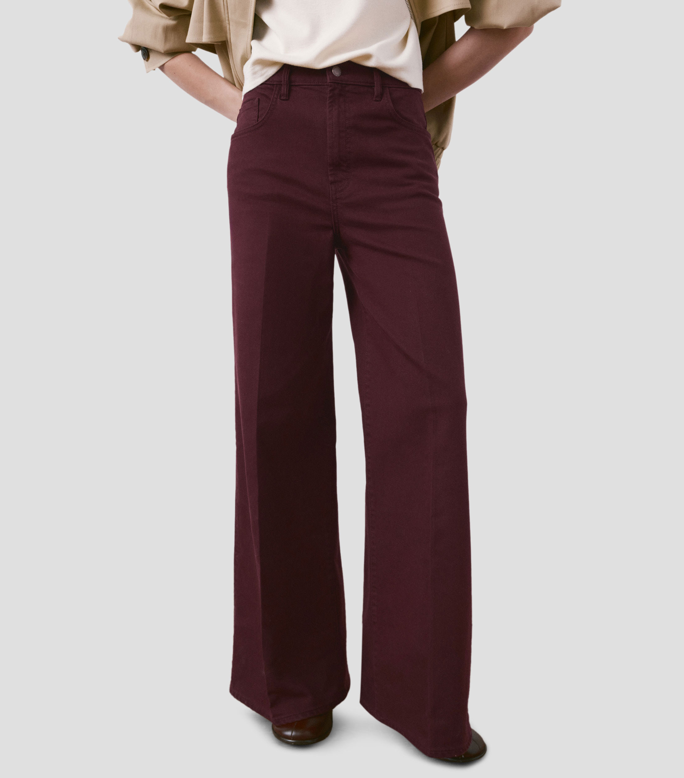 Jeans Elise de corte wideleg Mujer