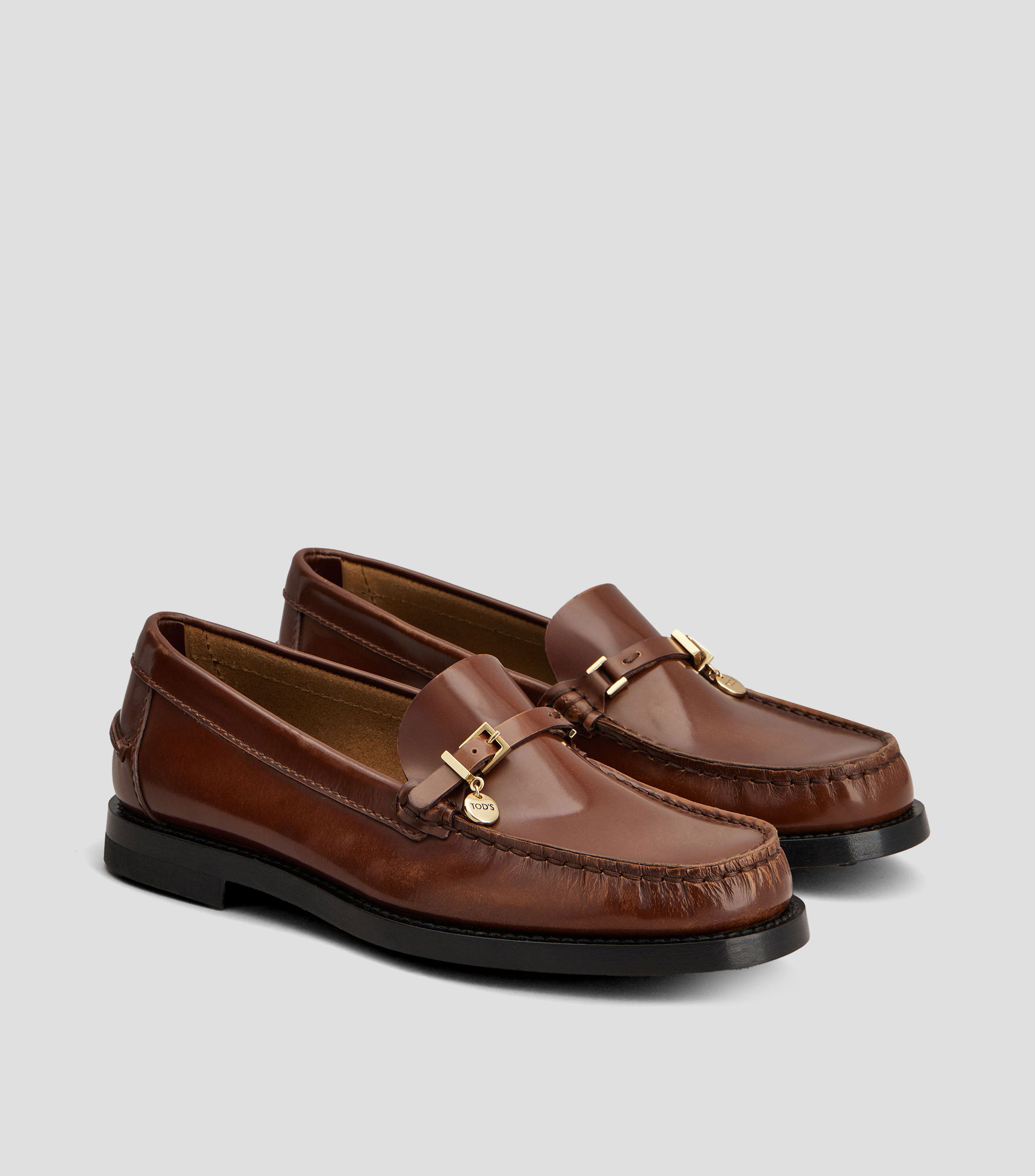 Zapatos casuales Cuoio Iniez 34L en piel Mujer