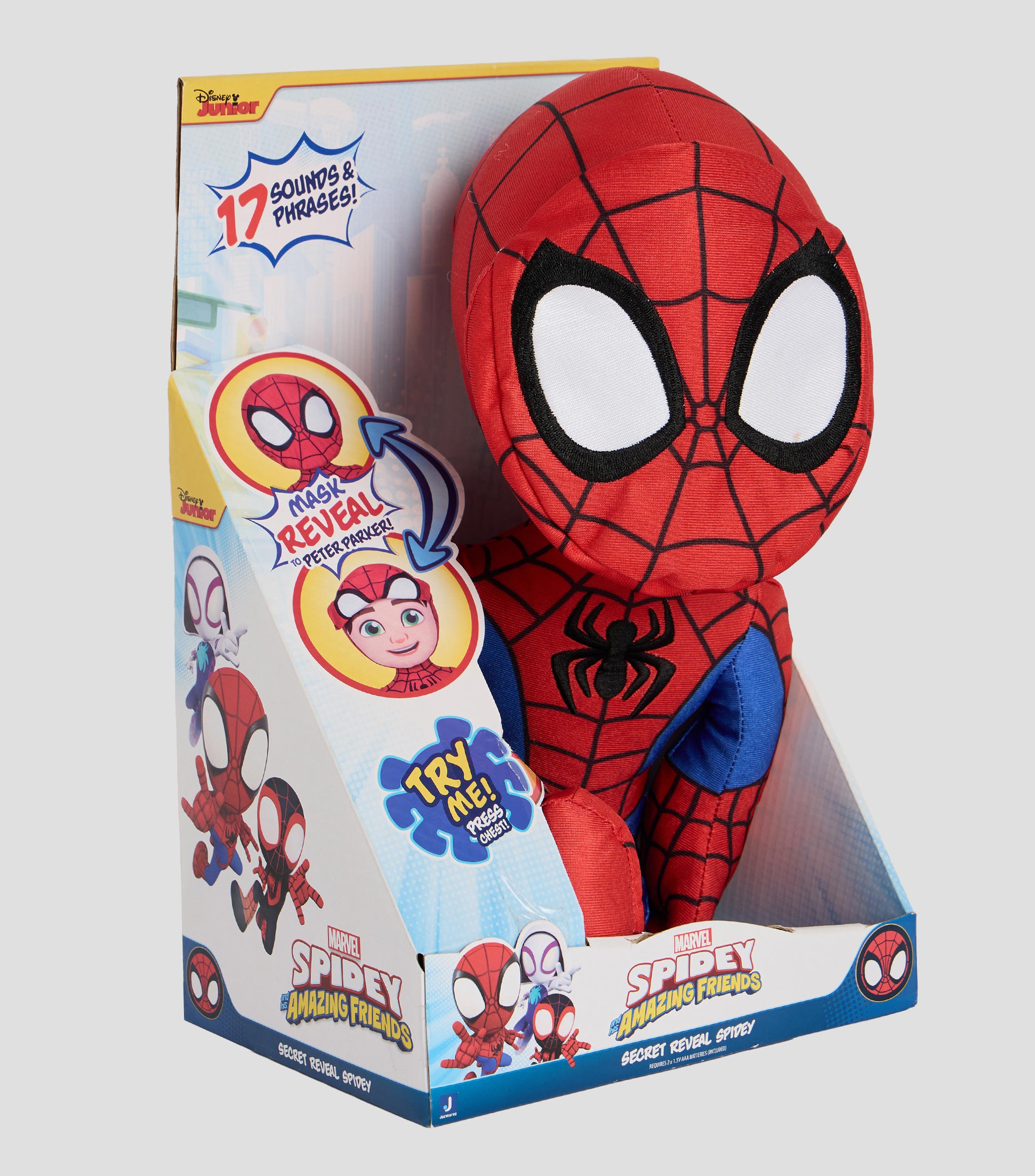 Peluche Spider-Man Identidad Secreta