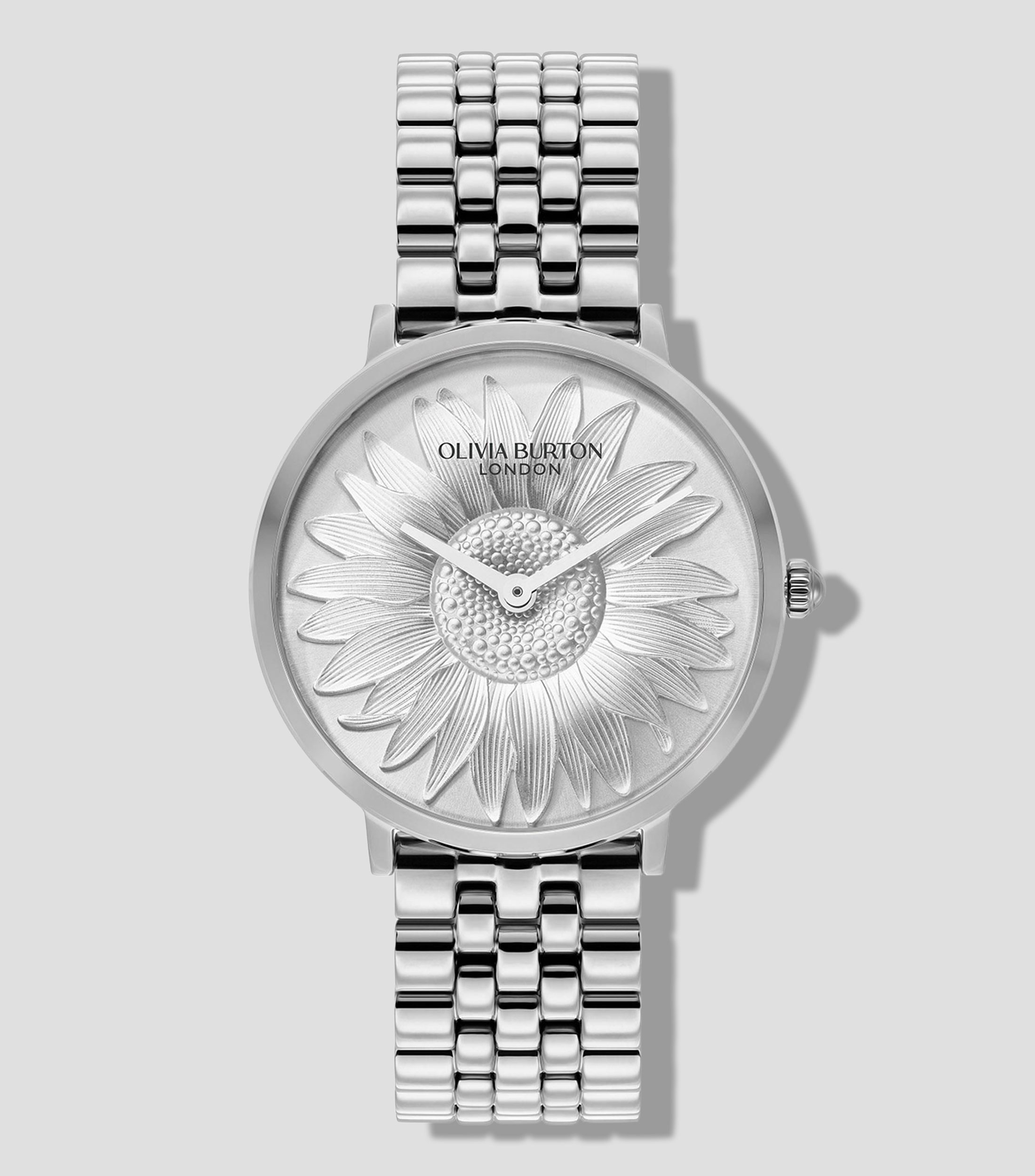 Reloj para Mujer Sunflower Casual Plateado