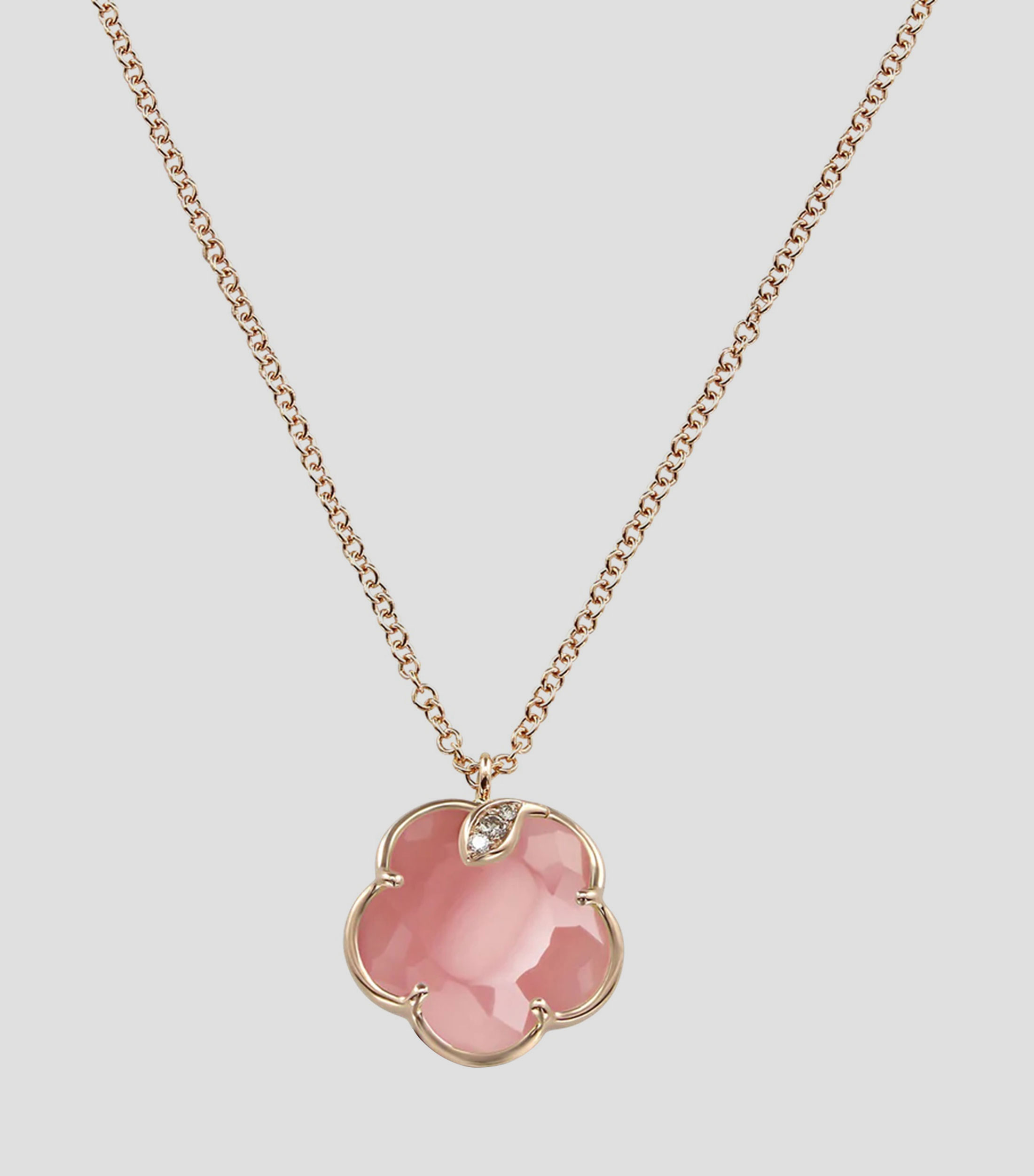 Dije en oro rosa de 18 Kilates Joli Mujer