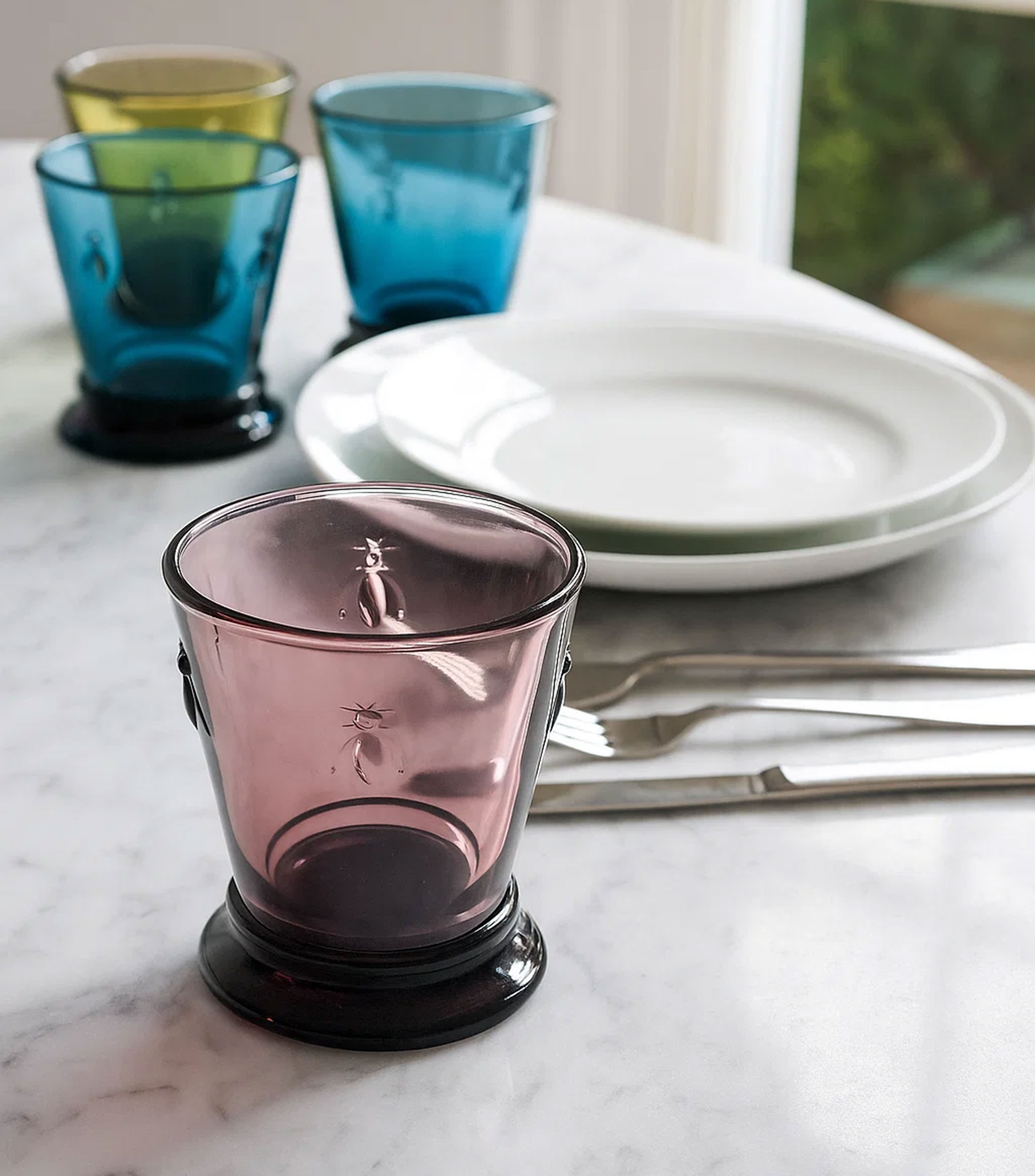 Set 4 vasos Abeille