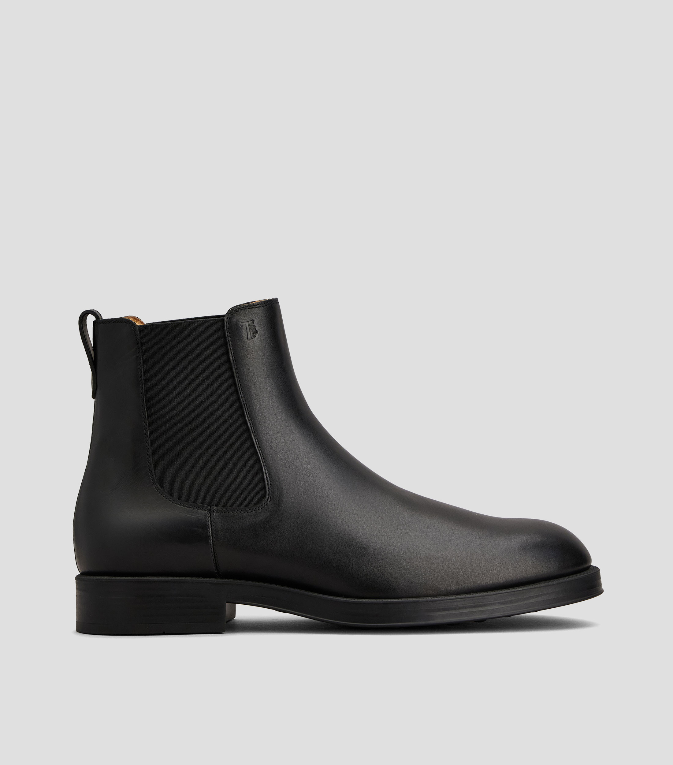 Botas Chelsea Stivaletto en piel Hombre