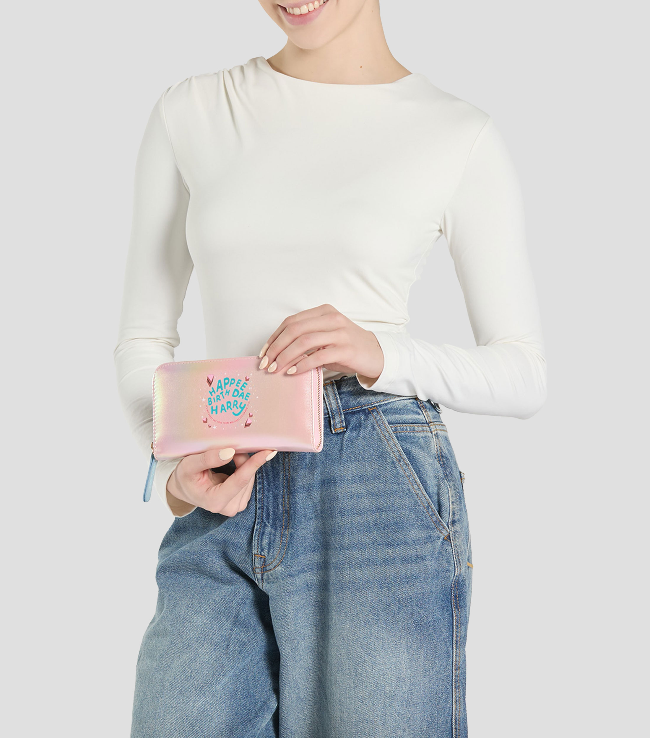 Cartera estampada Niña