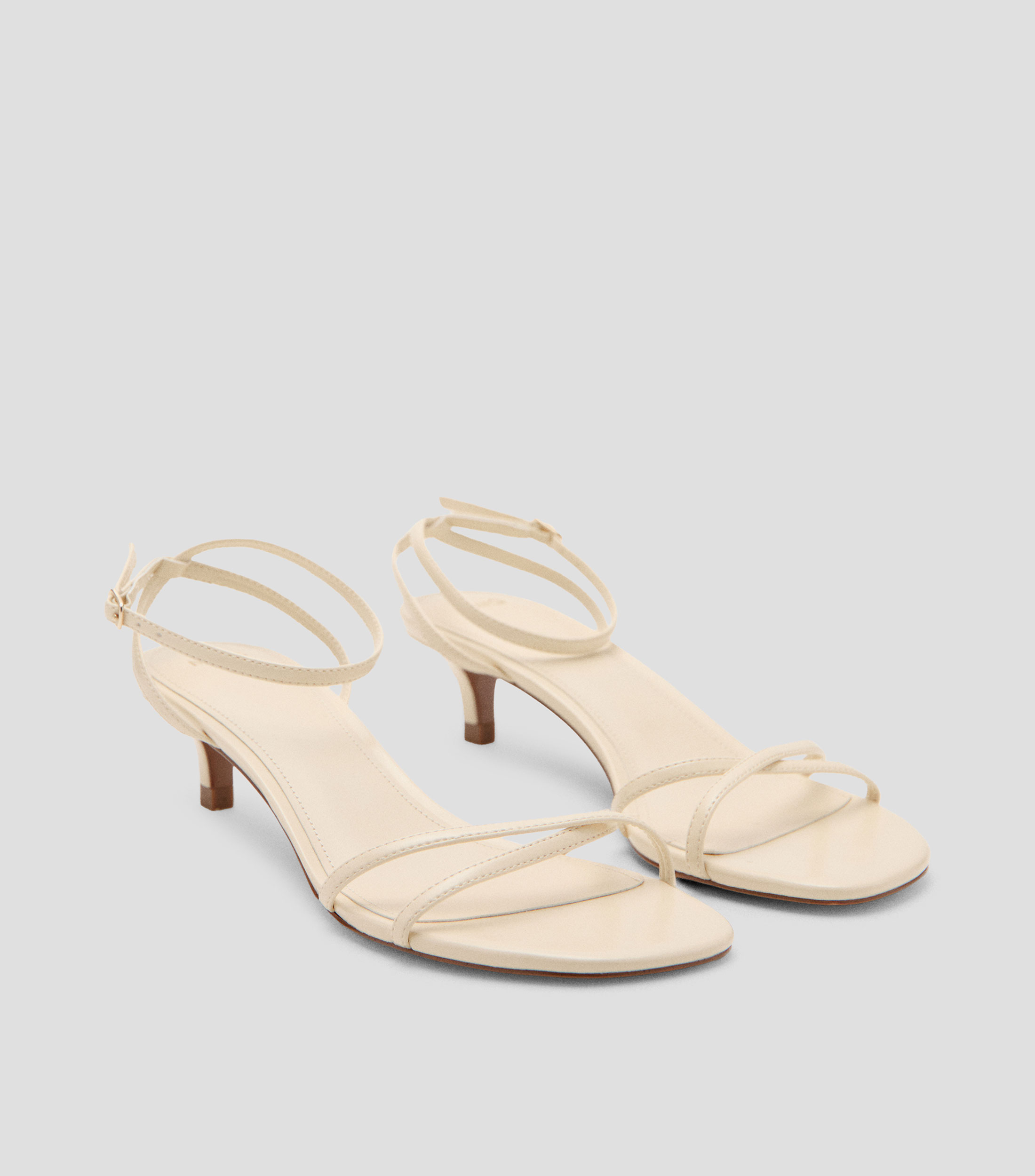 Sandalias con tacón de aguja Mujer