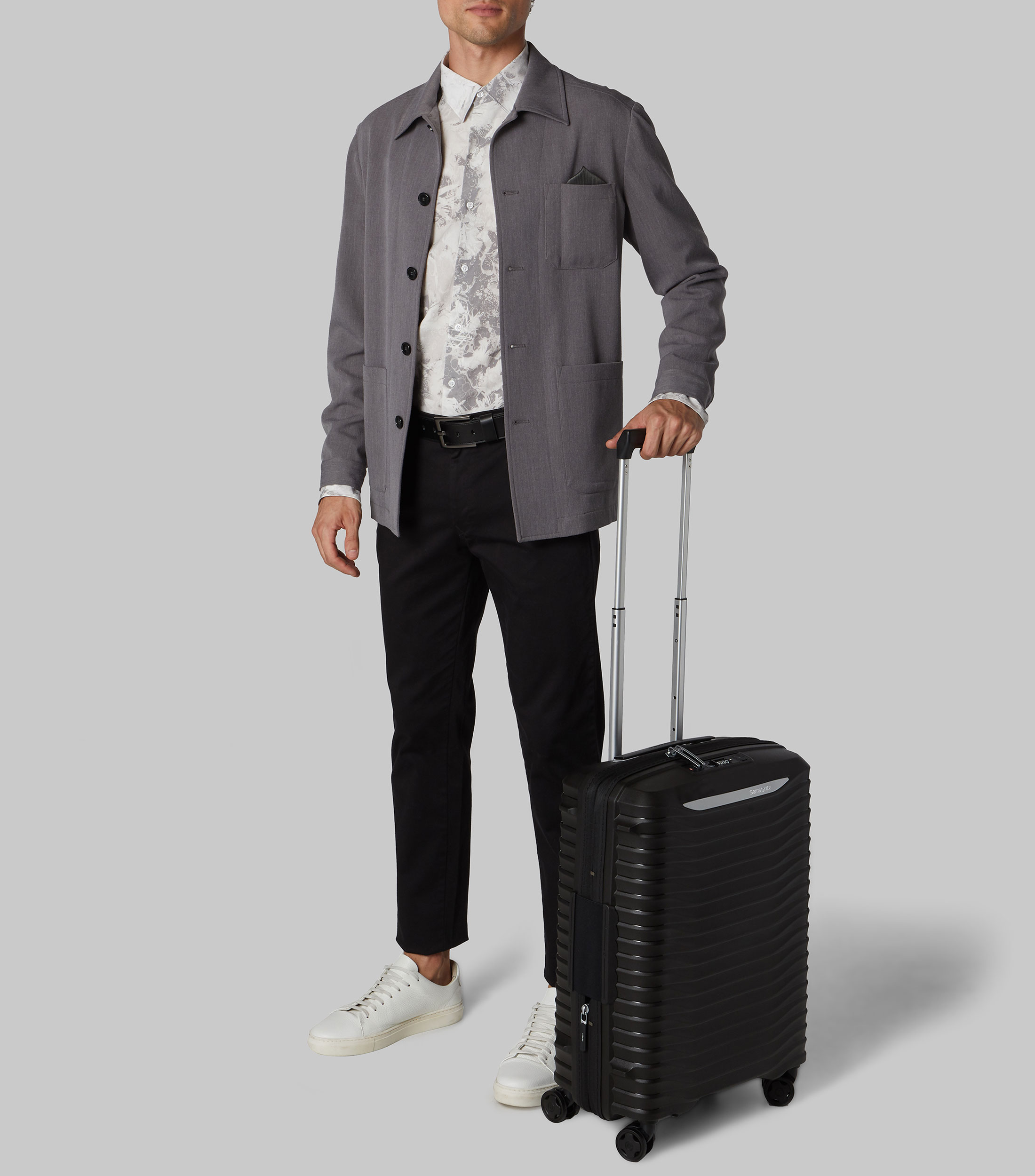Maleta de viaje Upscape Negro