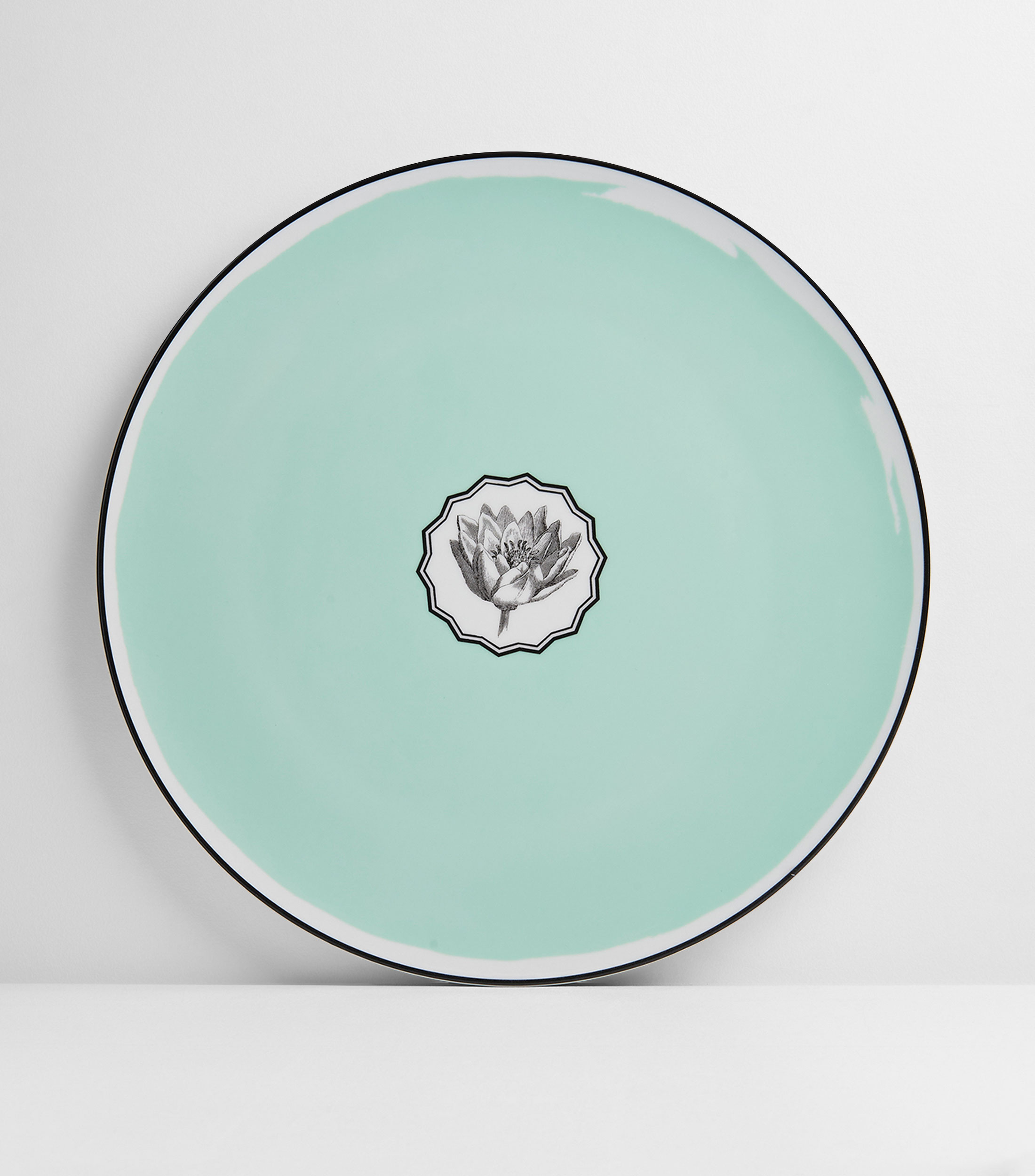 Plato trinche Marc Herbariae pintado