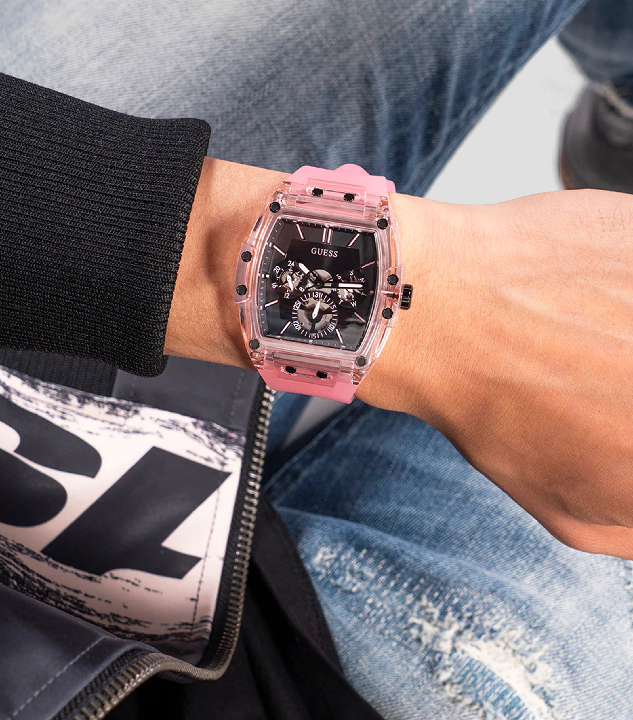 Reloj para Hombre Phoenix Casual, Rosa