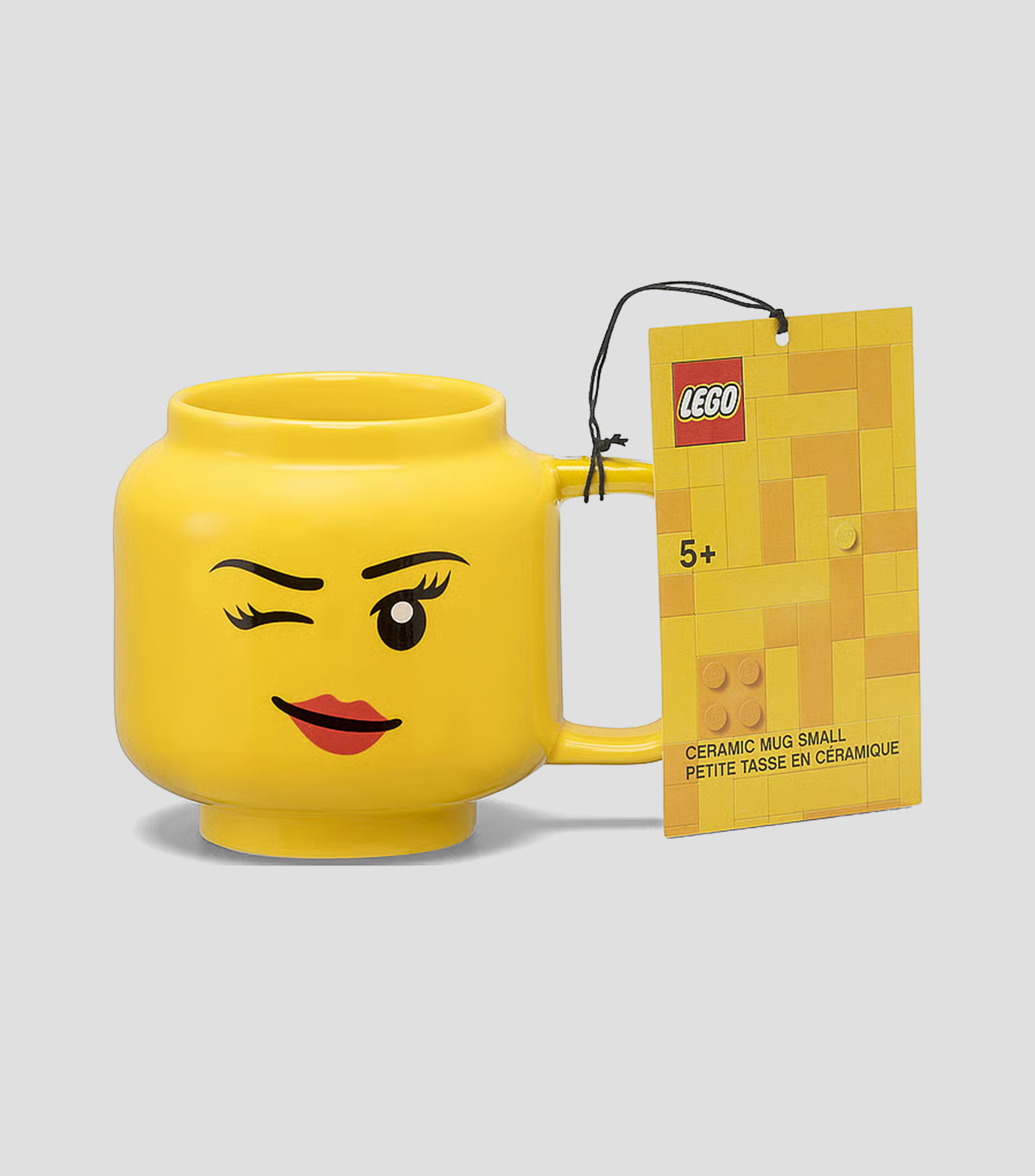 Lego Room Copenhagen Taza Ceramica Pequena Nina Guinando un Ojo