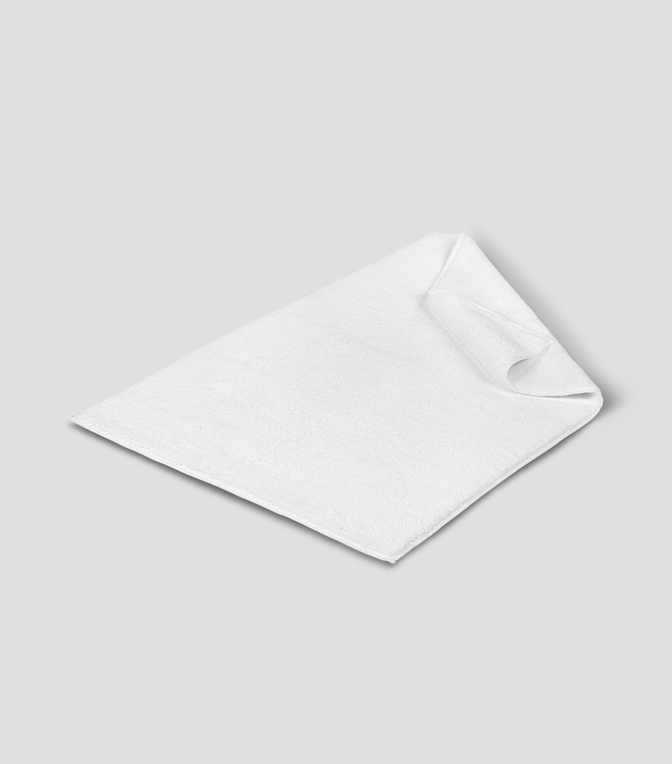 Tapete de baño tipo toalla Easy blanco