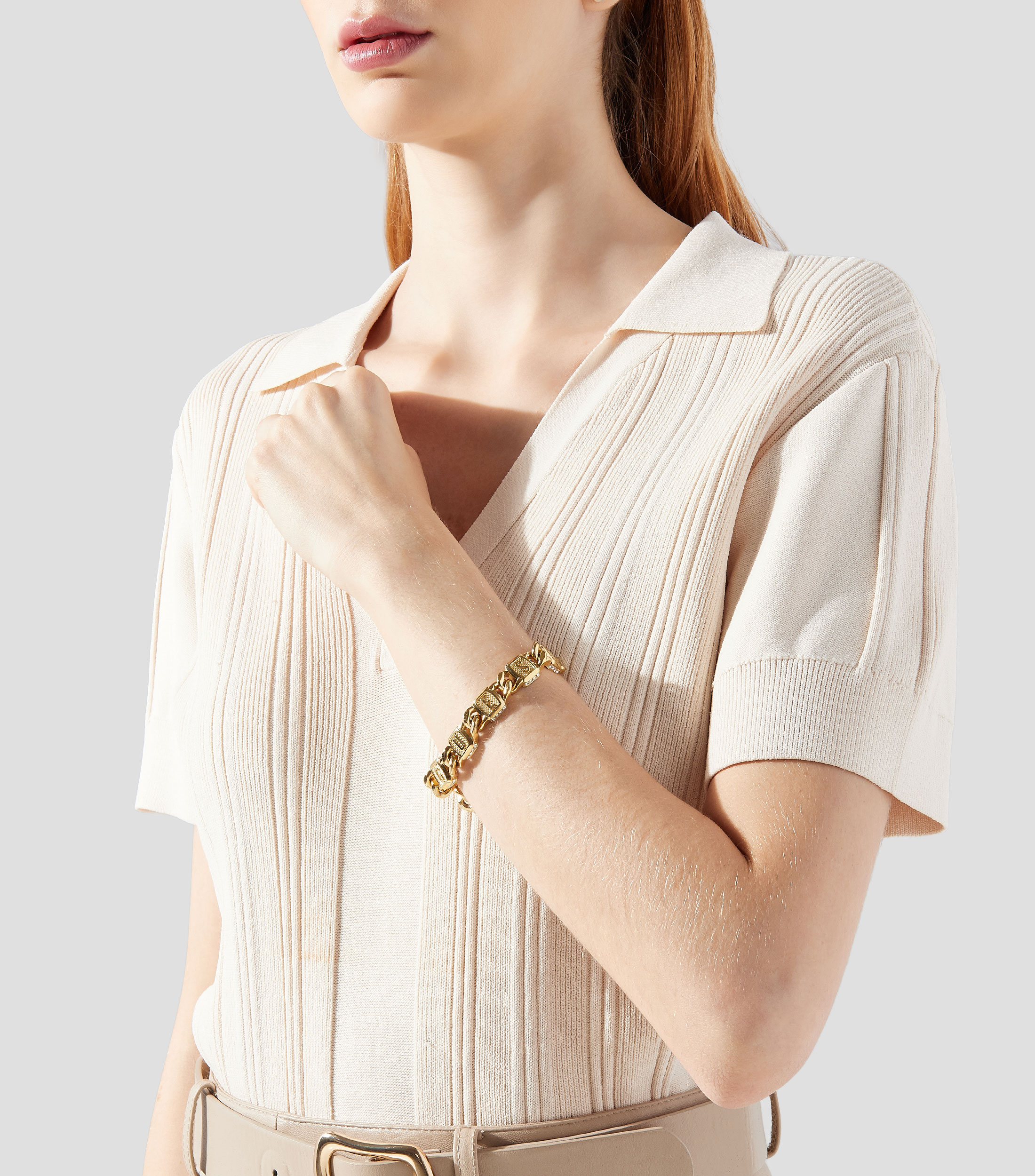 Brazalete con Cristales Hombre