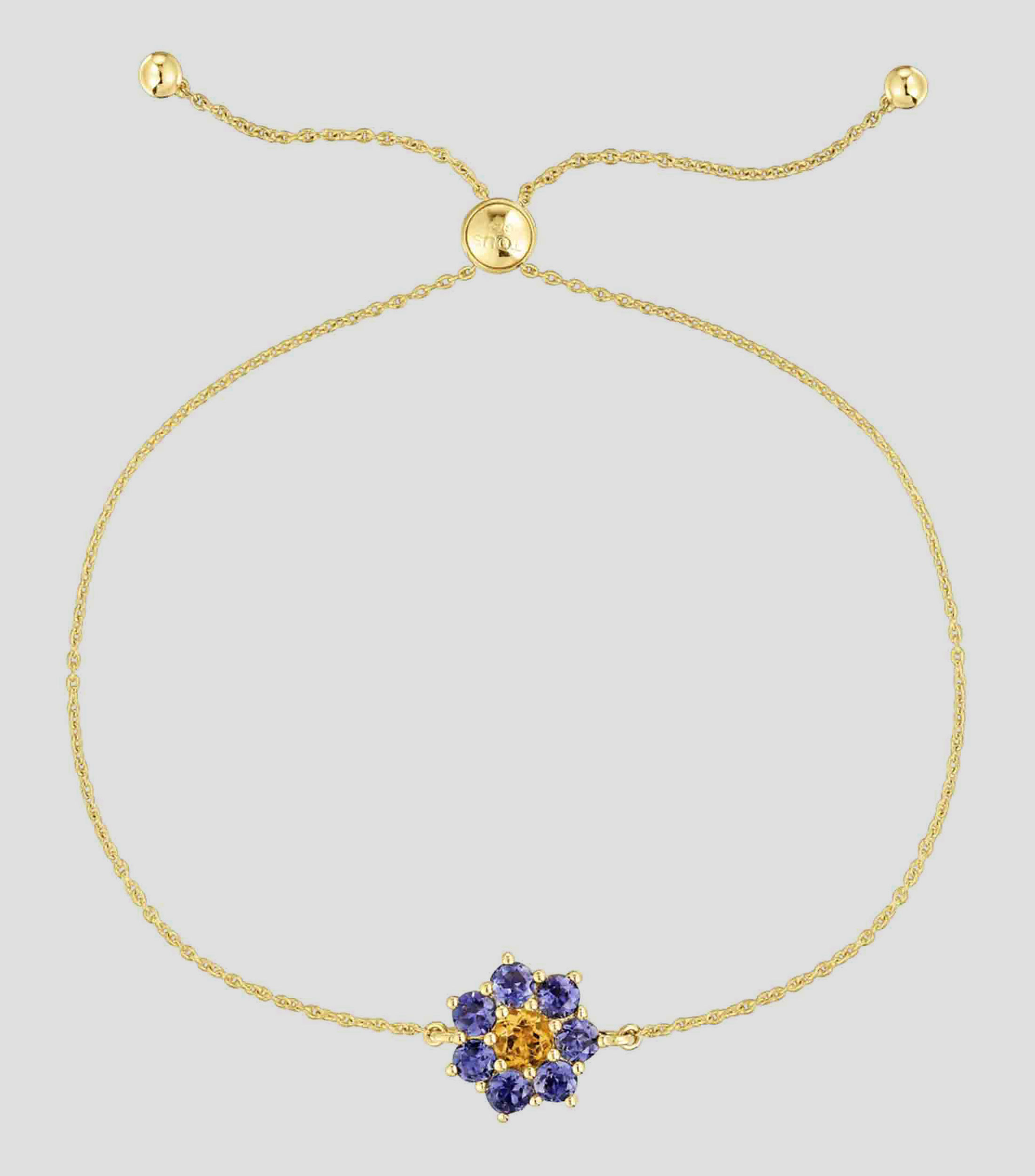 Pulsera en Oro amarillo de 18 kilates Daisy Mujer