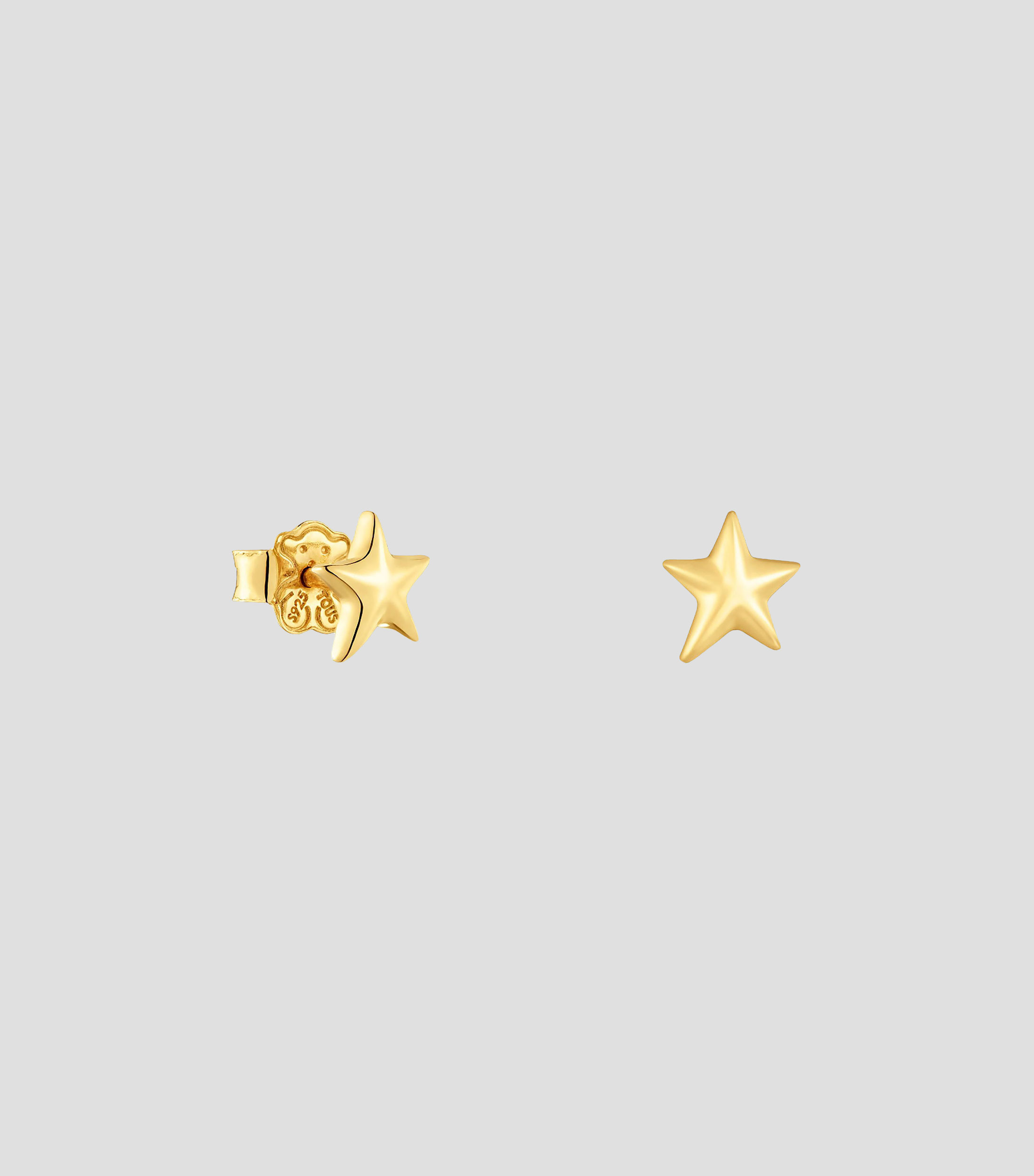 Aretes en plata de estrellas Motivos Mujer