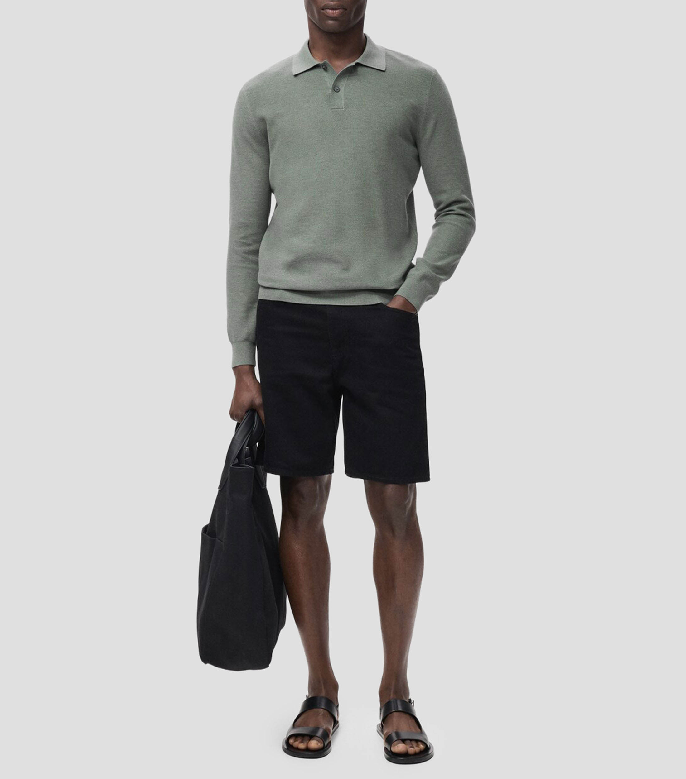Suéter cuello redondo Hombre