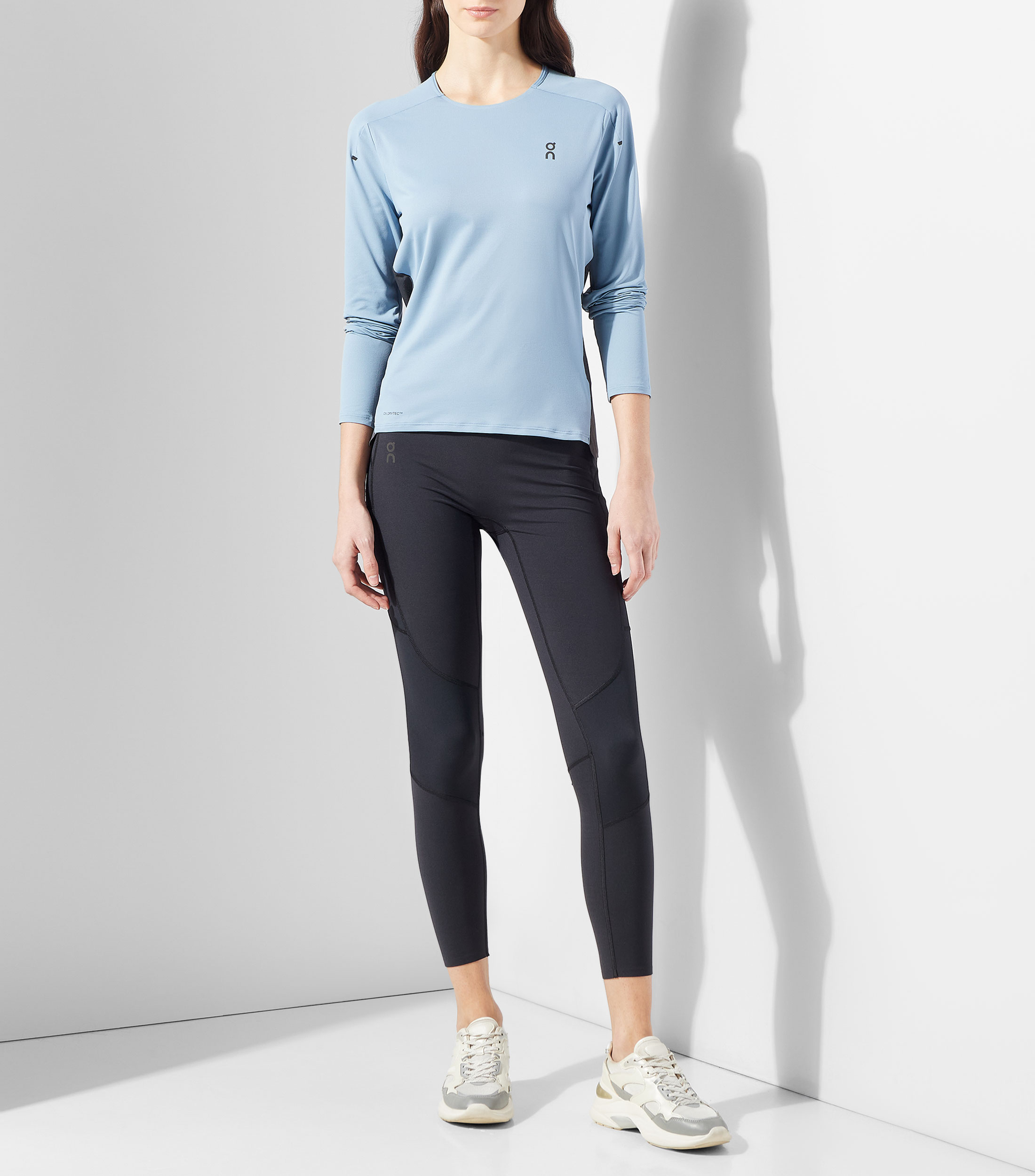 Playera para correr microdiseño Mujer