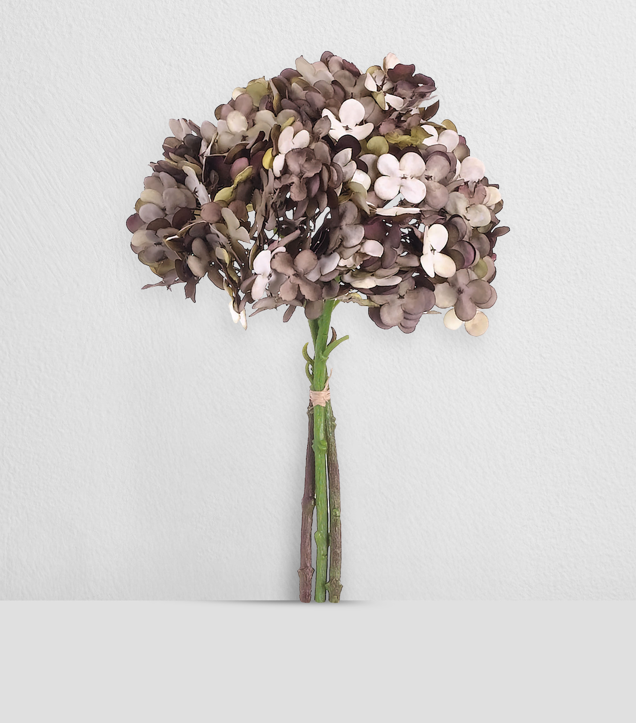 Flor decorativa Hortensia artificial