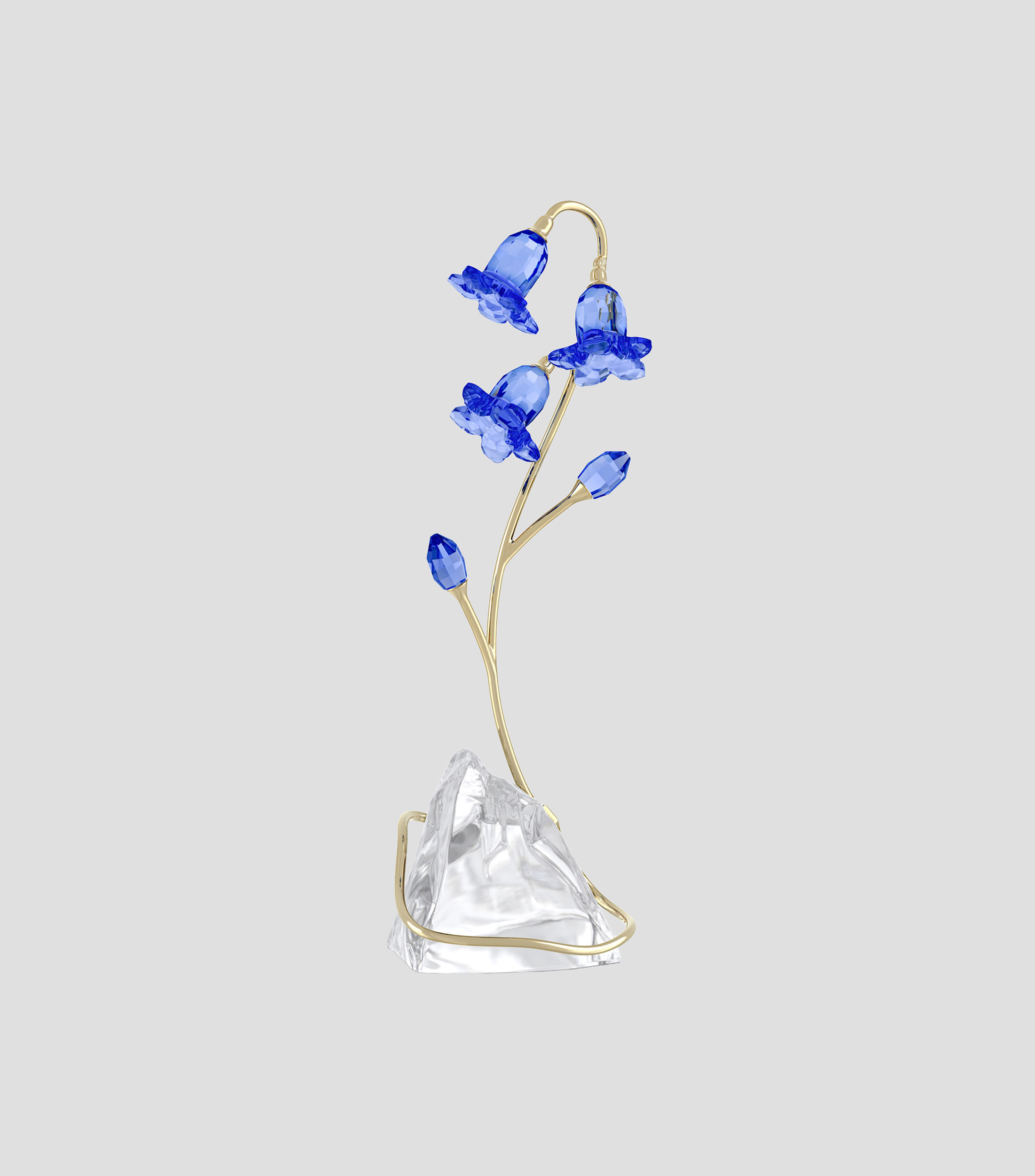 Figura decorativa Florere Campanilla en cristal