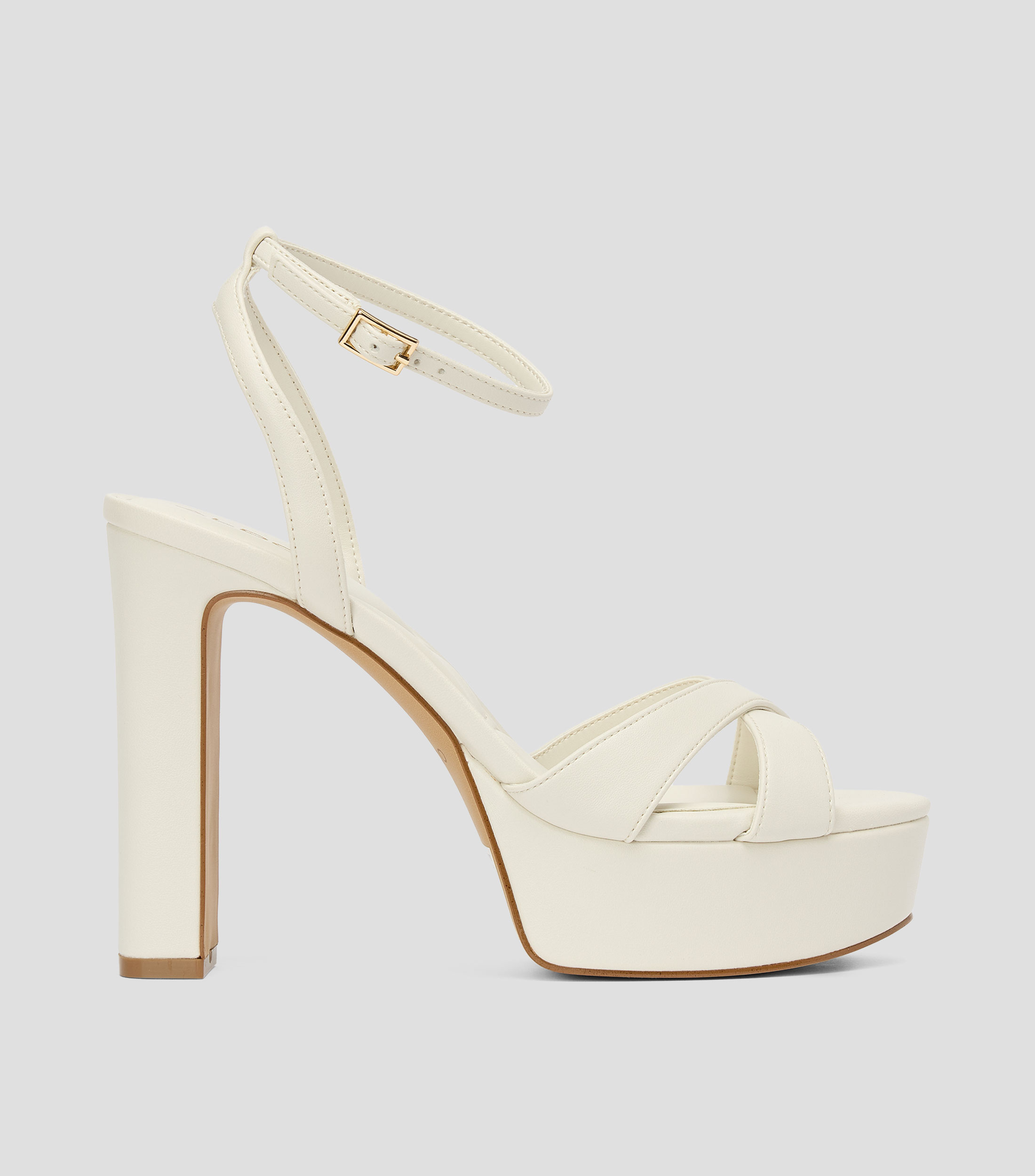 Sandalias tacón alto ancho Rosine Mujer