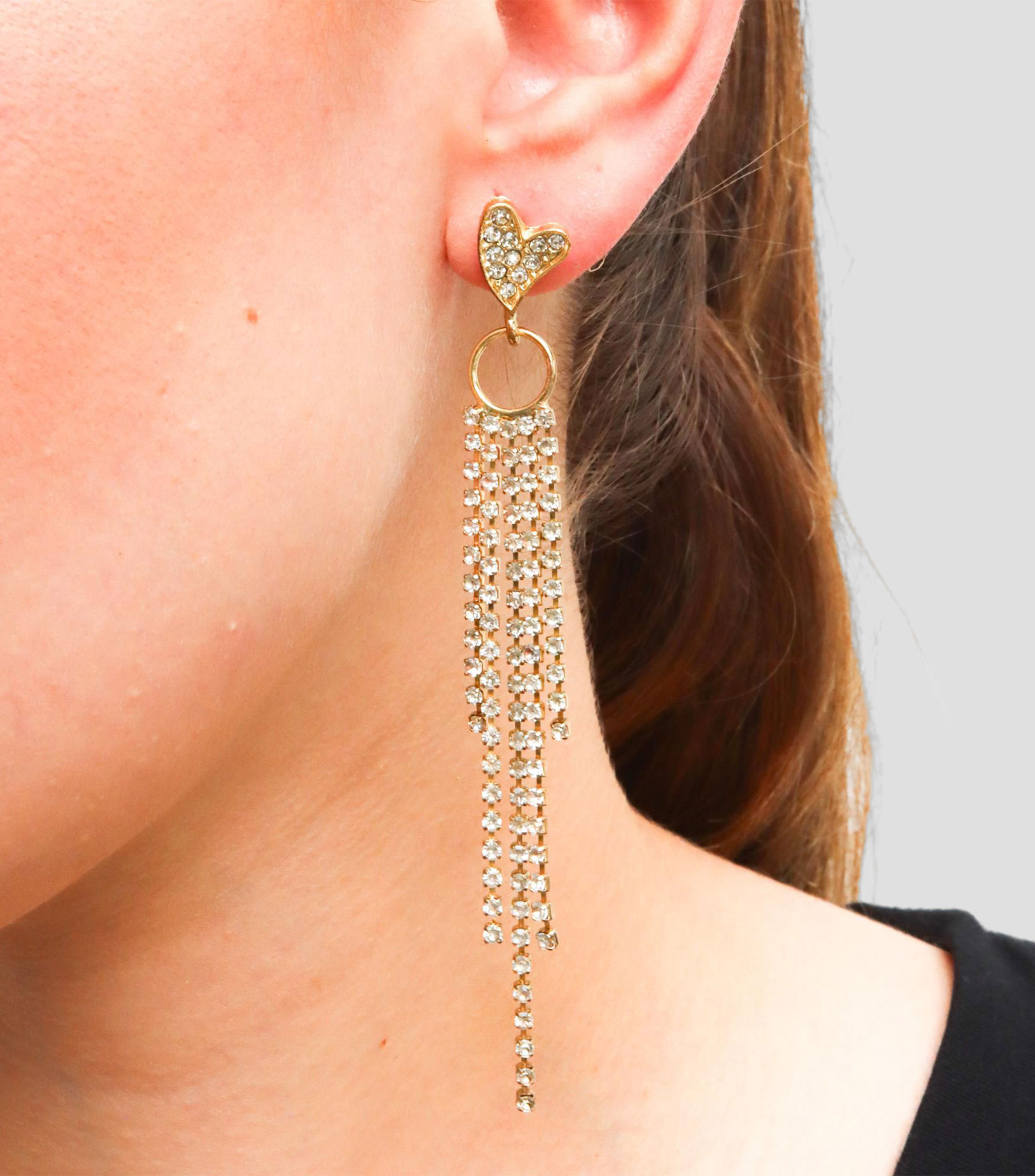 Aretes Corazón Mujer