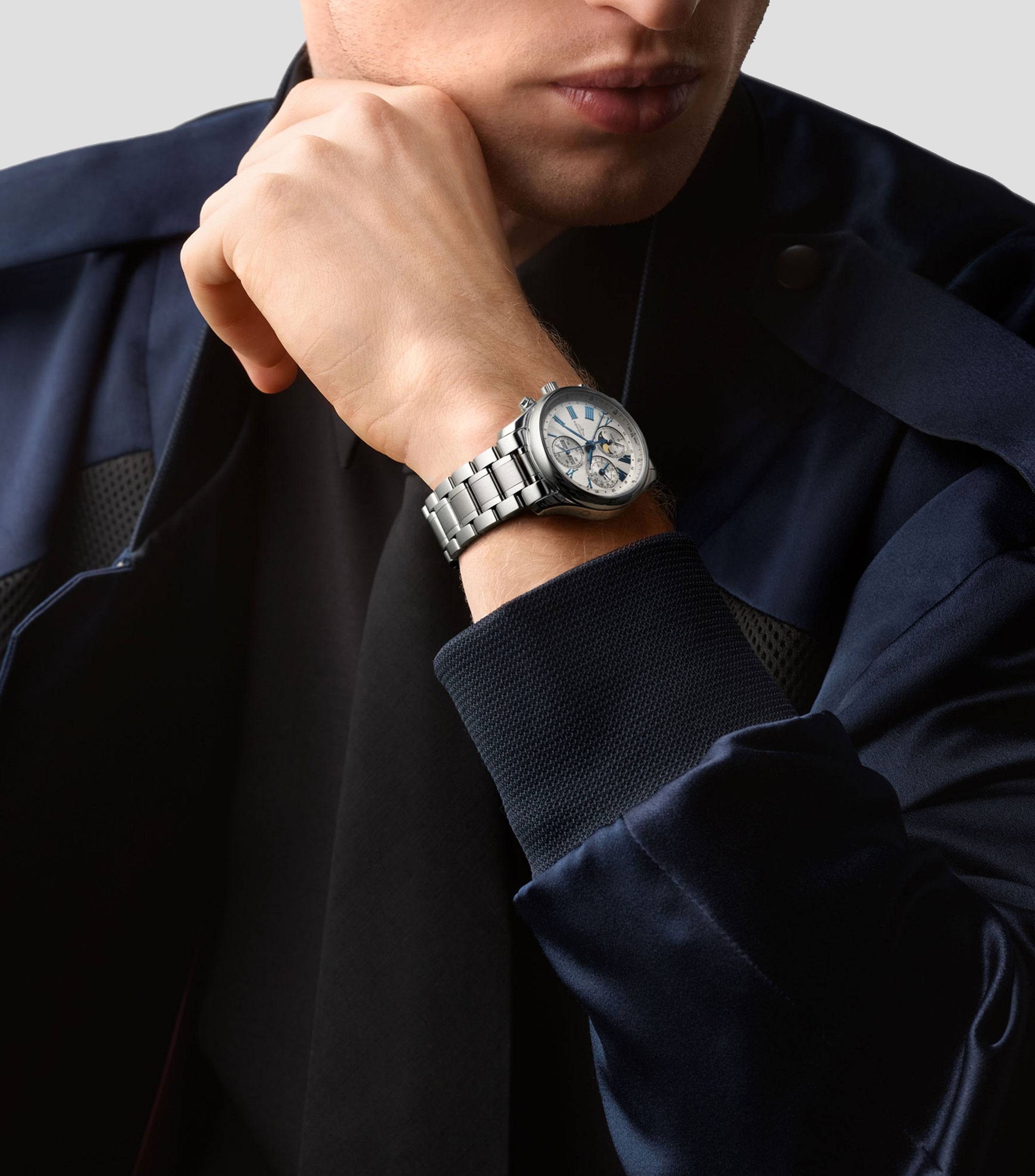 Reloj para Hombre Master Casual, Plateado