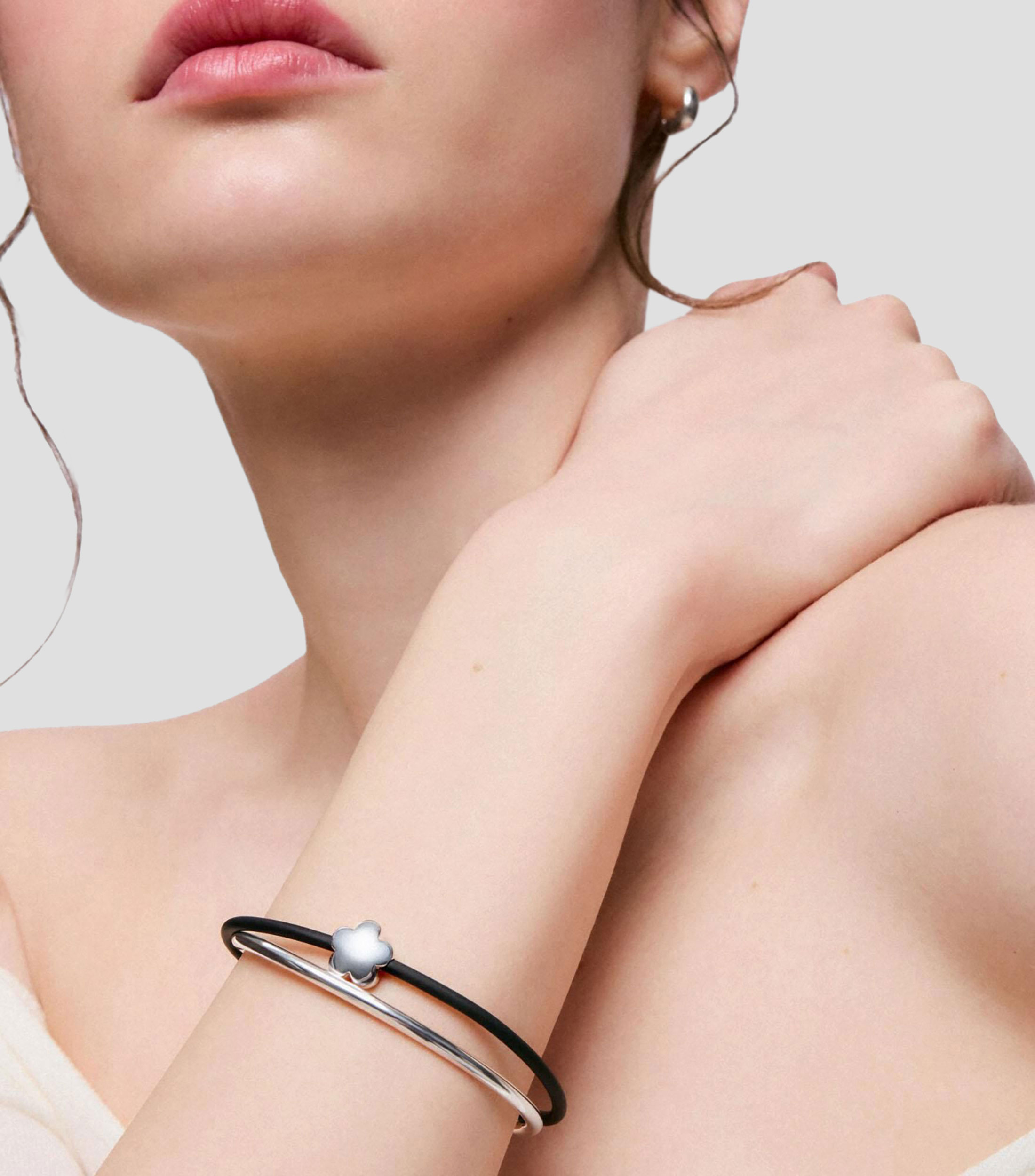 Pulsera en Plata Bold Motif Mujer