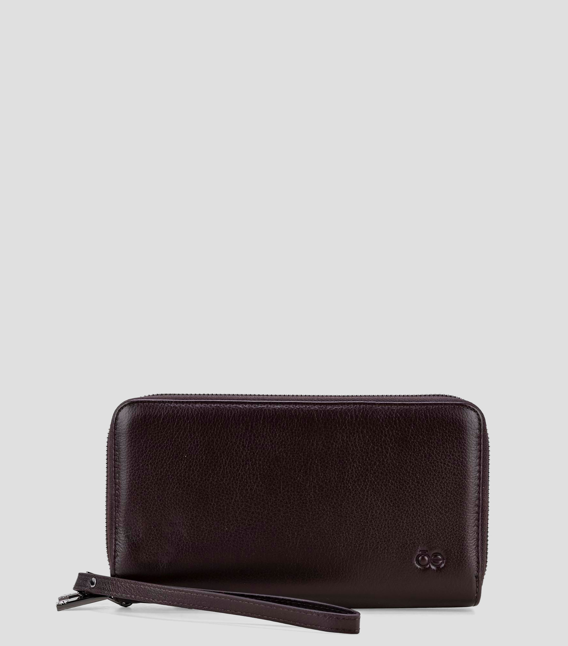 Manicartera en piel liso Hombre