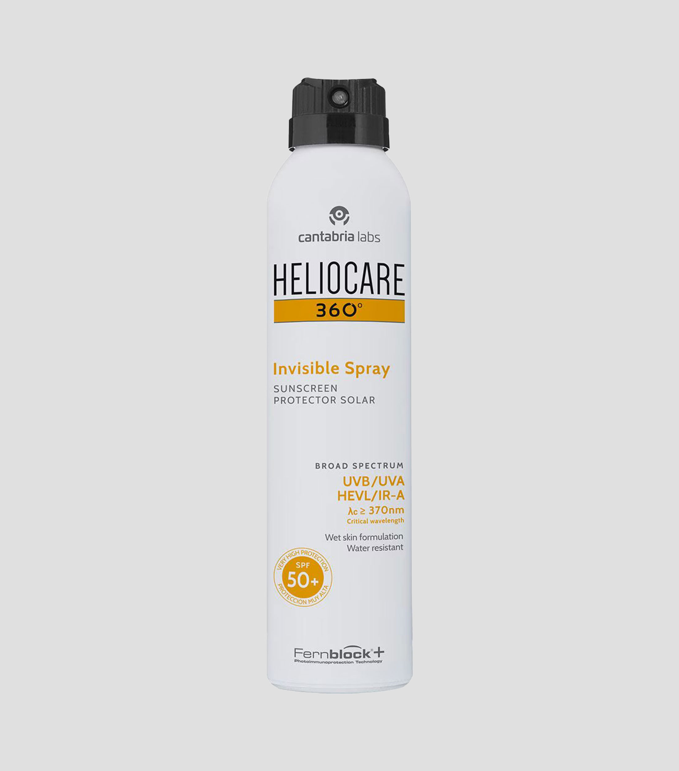 Protector solar Invisible Spray SPF 50+, 200 ml