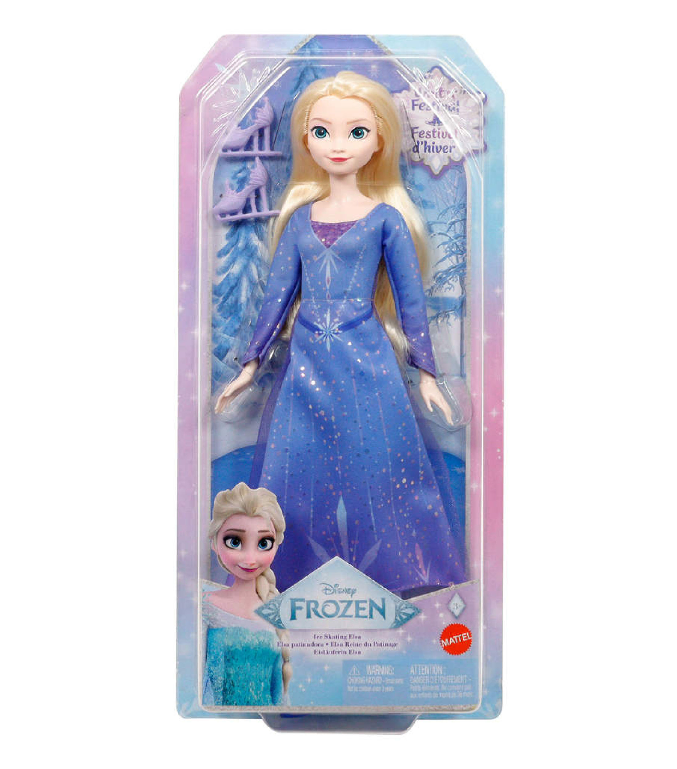 Muñeca Frozen Elsa Patinaje sobre hielo