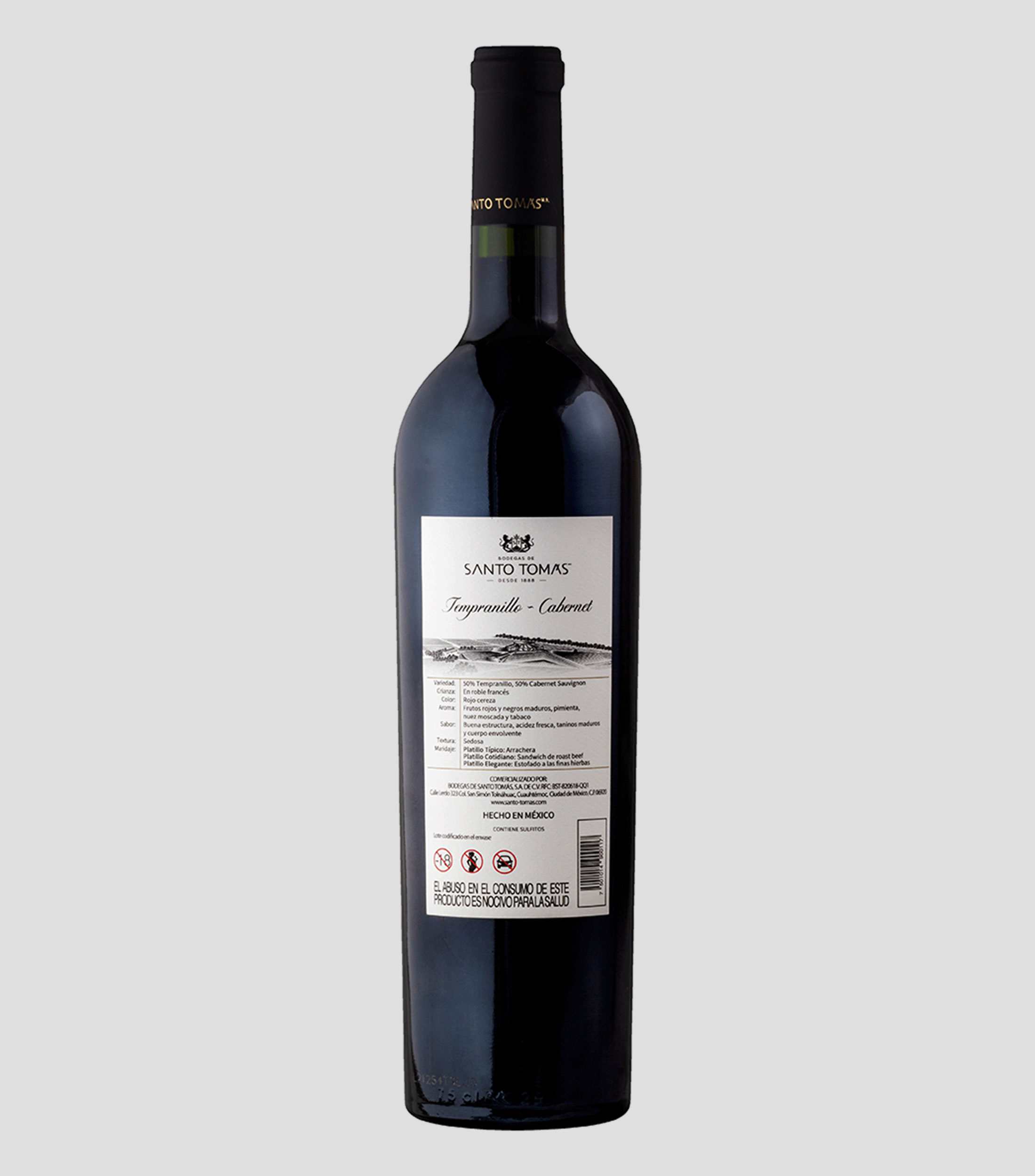 Vino Tinto Uva Ensamble, 750 ml