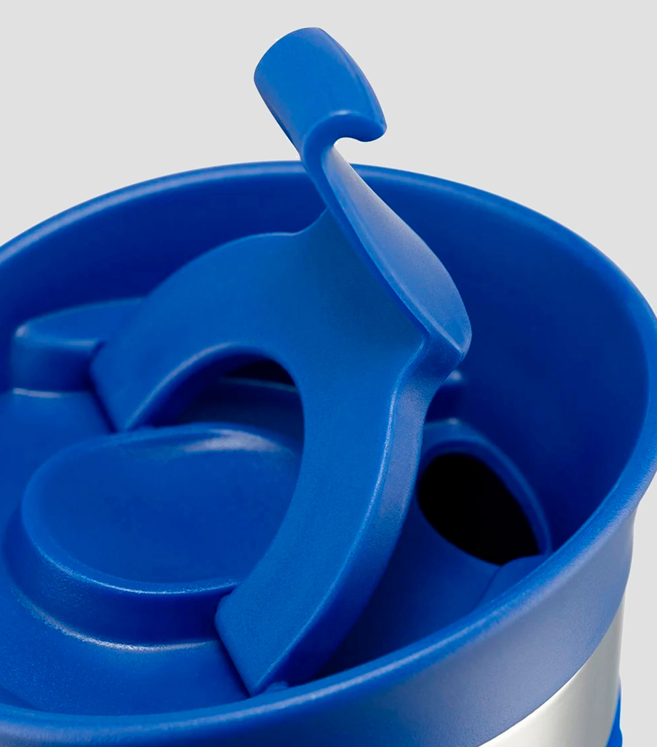 Termo DP azul en acero inoxidable, 350 ml
