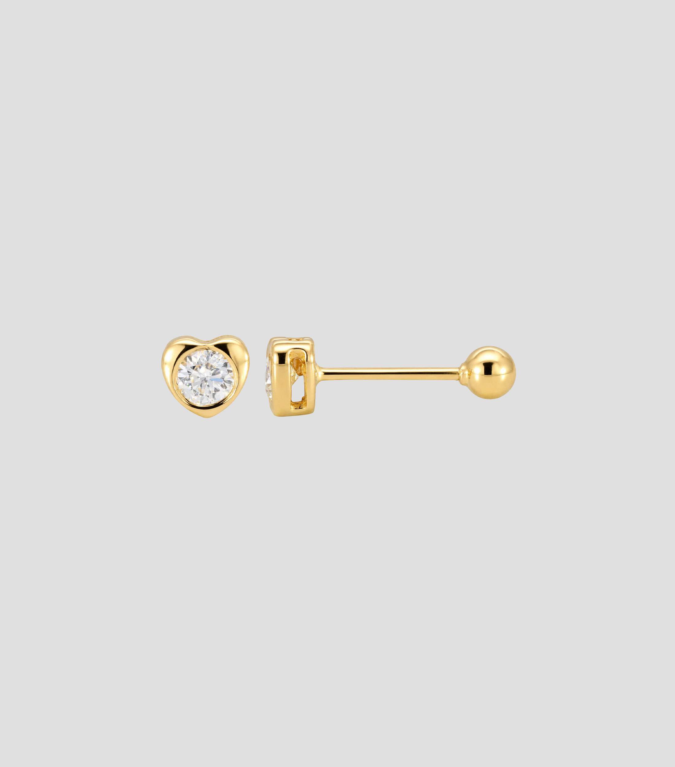 Aretes en Oro de 14 Kilates Mujer
