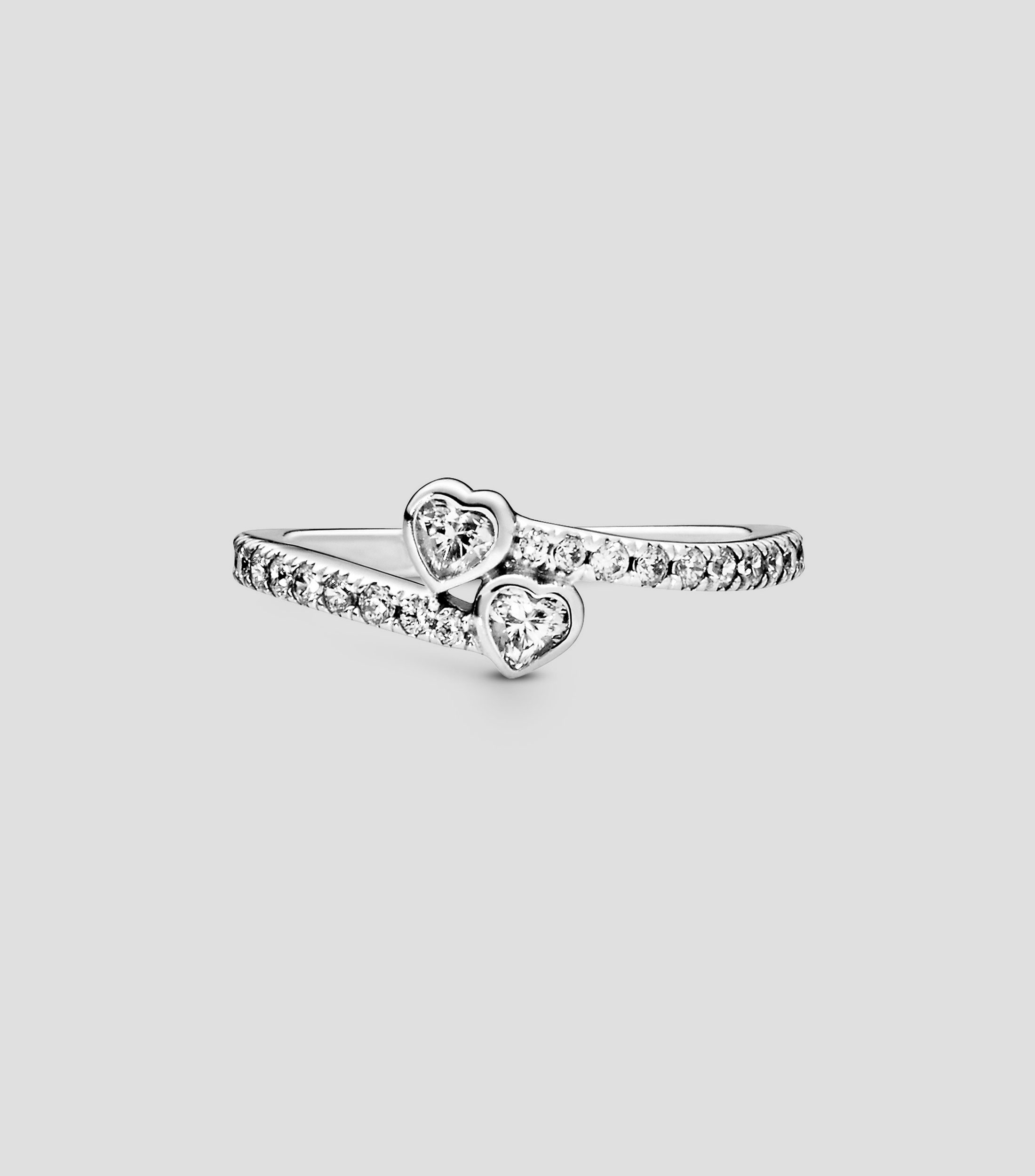 Anillo en plata Forever Hearts Mujer Talla 50
