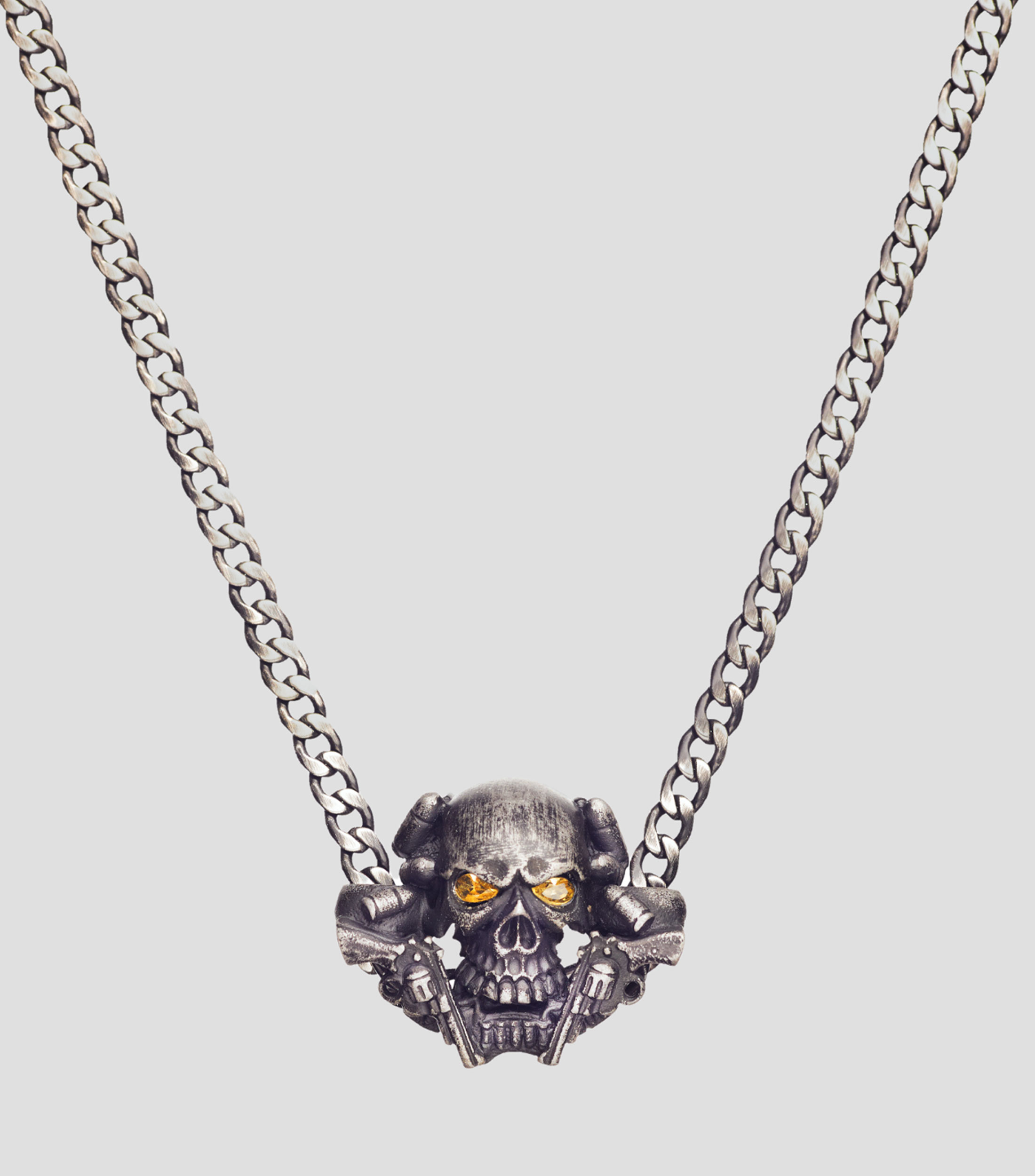 Collar con Calavera Hombre