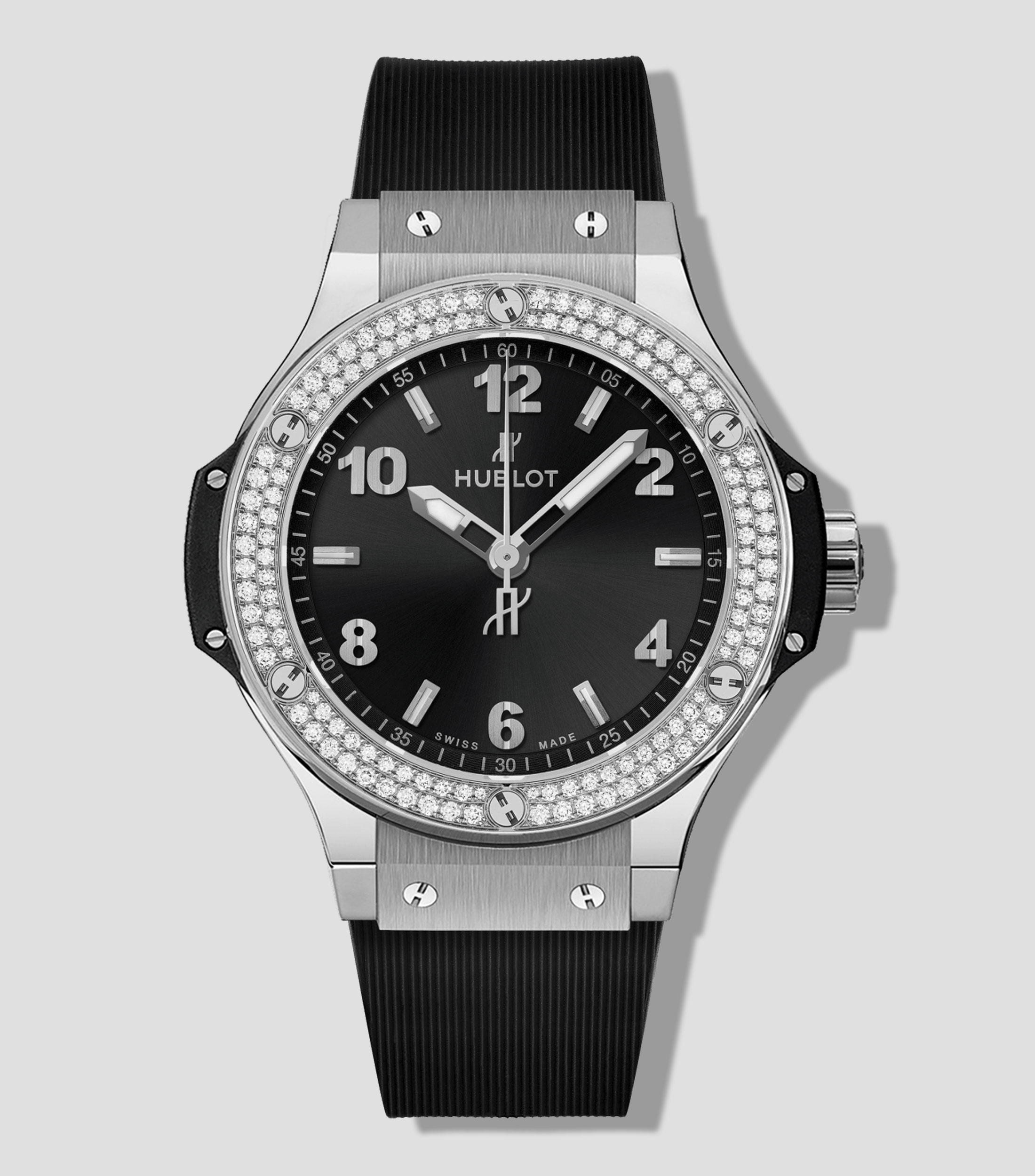 Reloj para Mujer Big Bang Steel Diamonds casual, Plateado