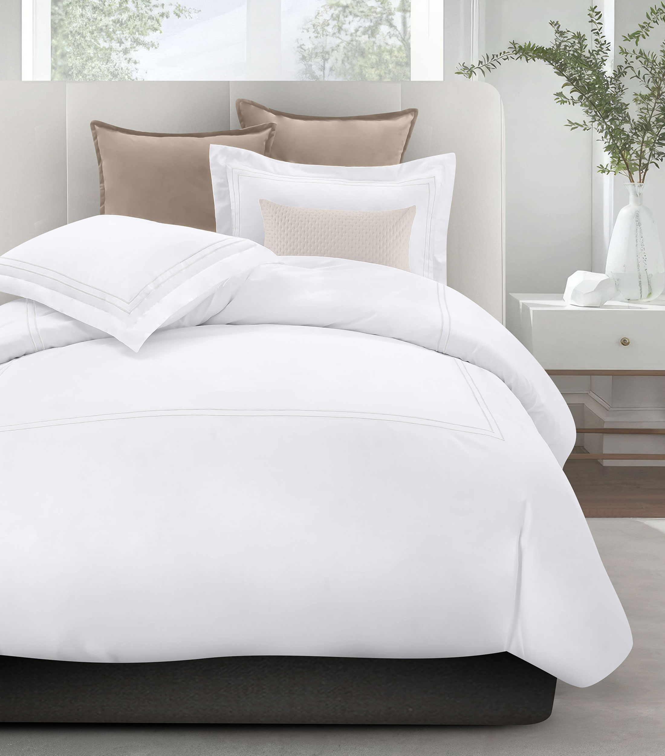 Funda para Duvet King Size Andersen Blanco
