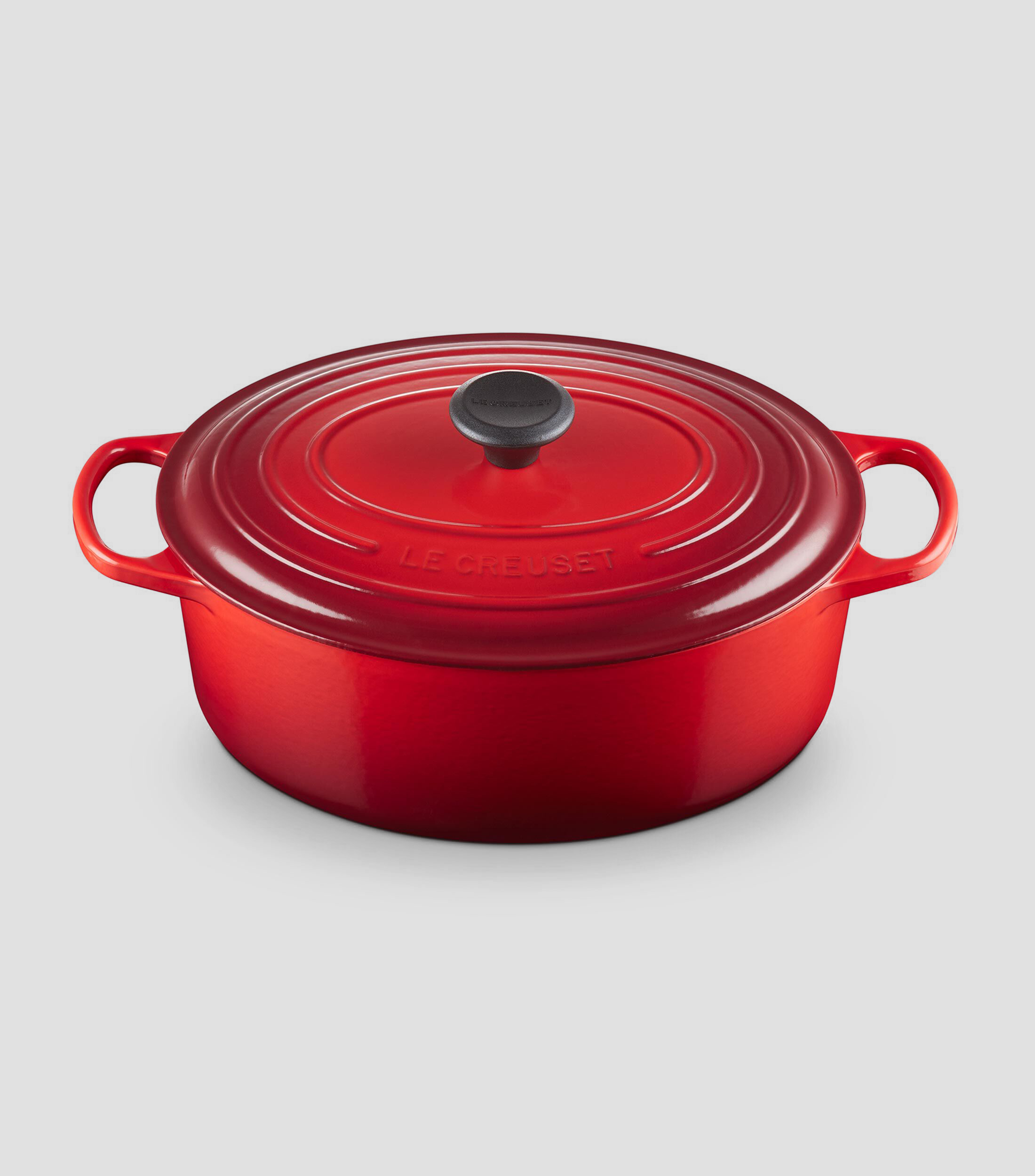 CACEROLA OVAL 31CM ROJO CERISE