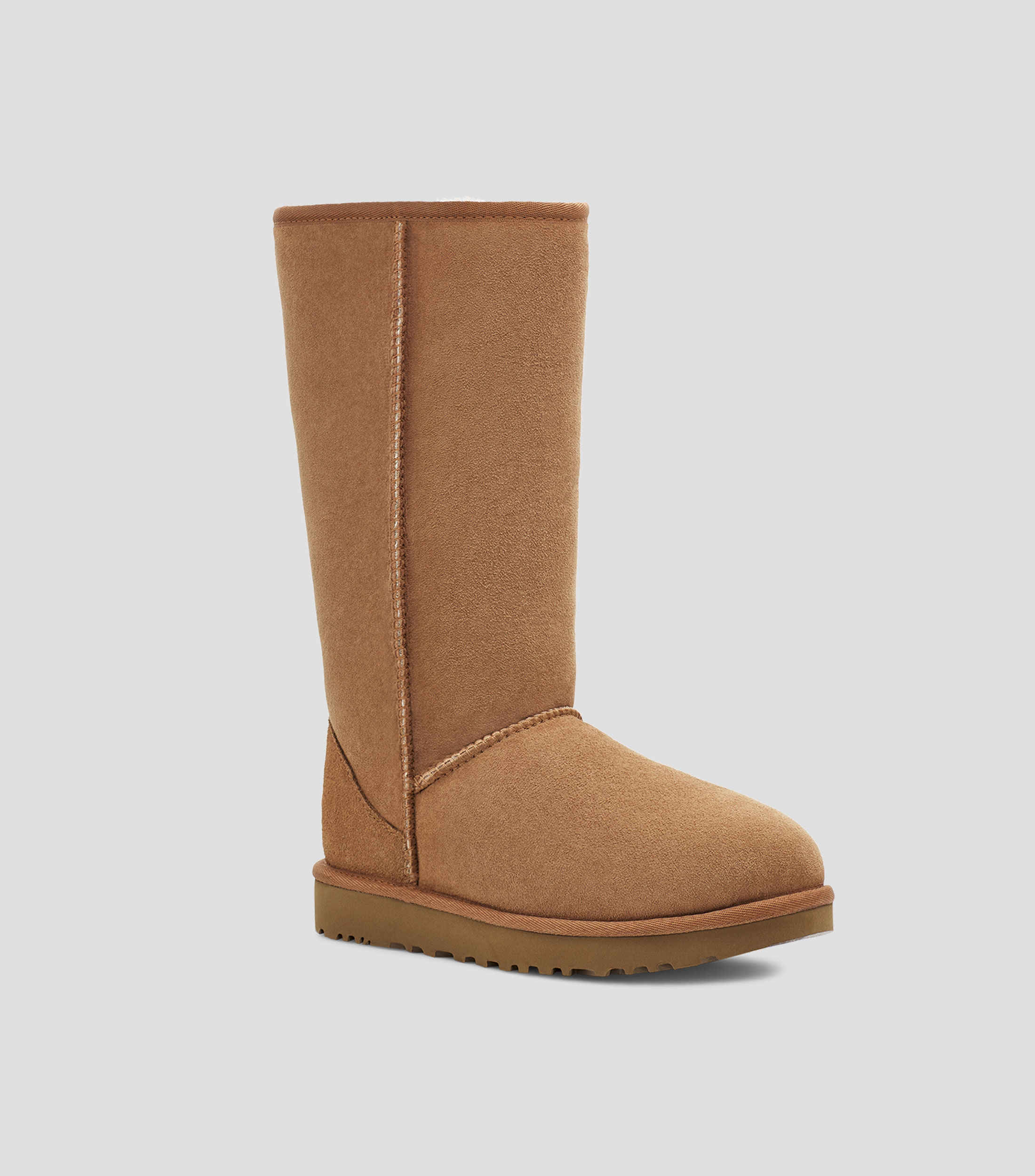 Botas largas Classic Tall II en piel gamuza Mujer