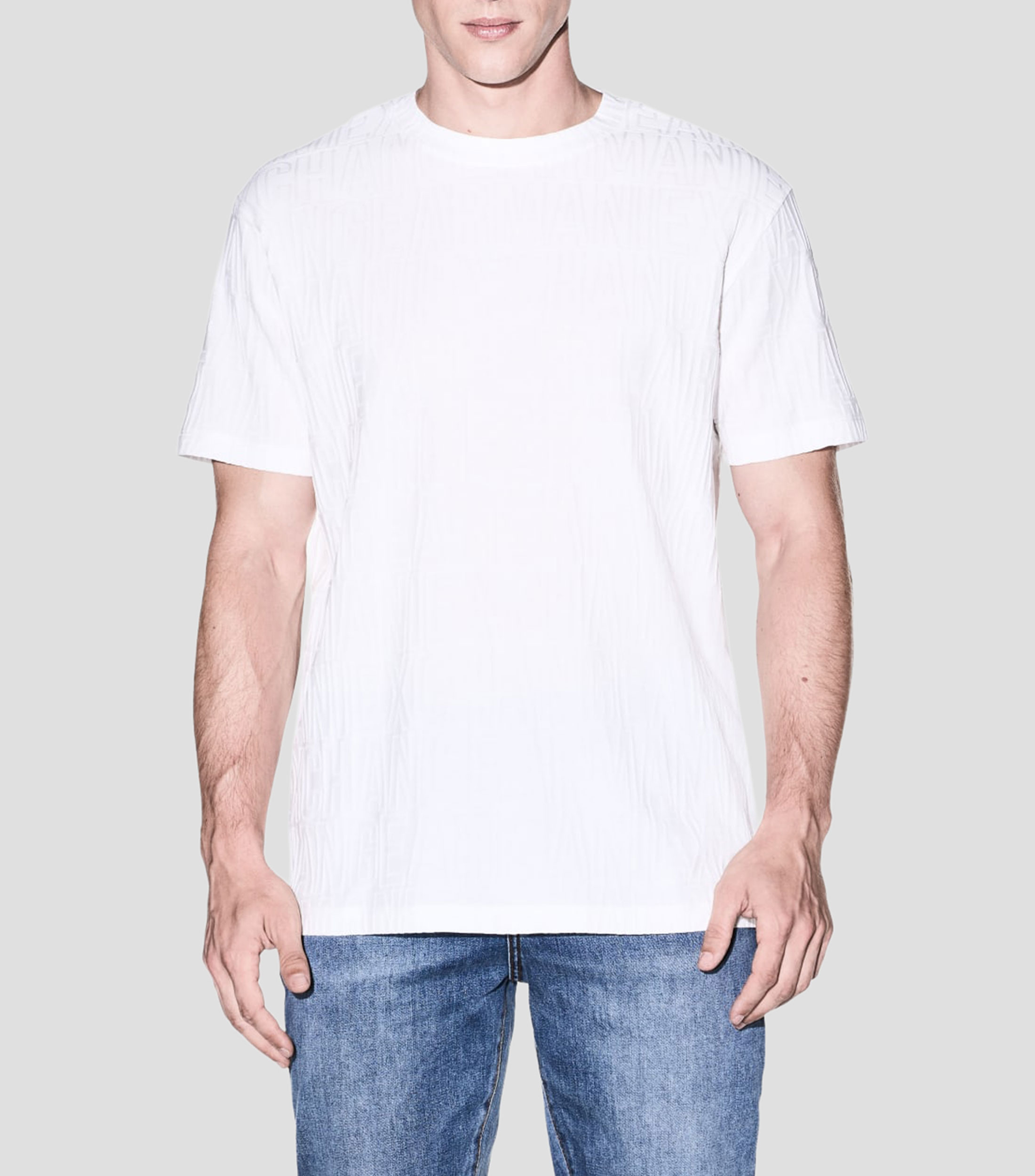 Playera cuello redondo manga corta fantasía Hombre