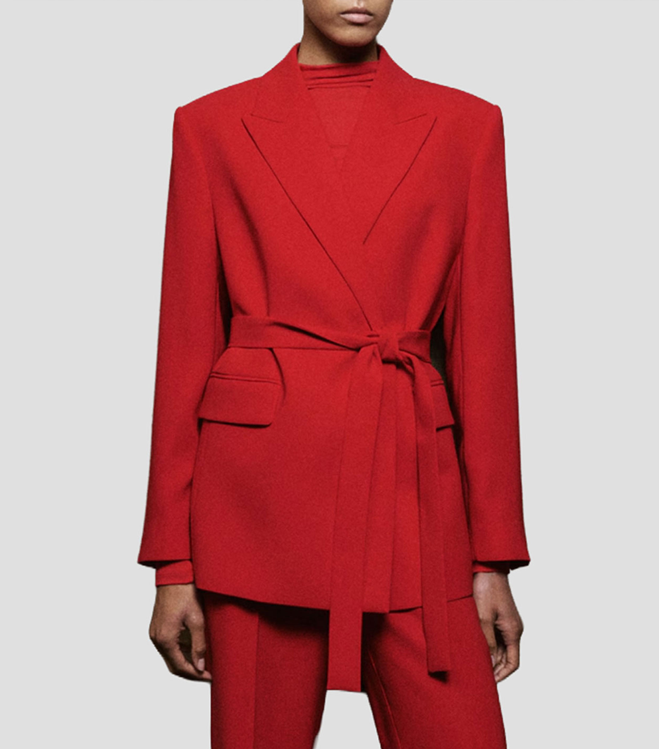Blazer liso Mujer