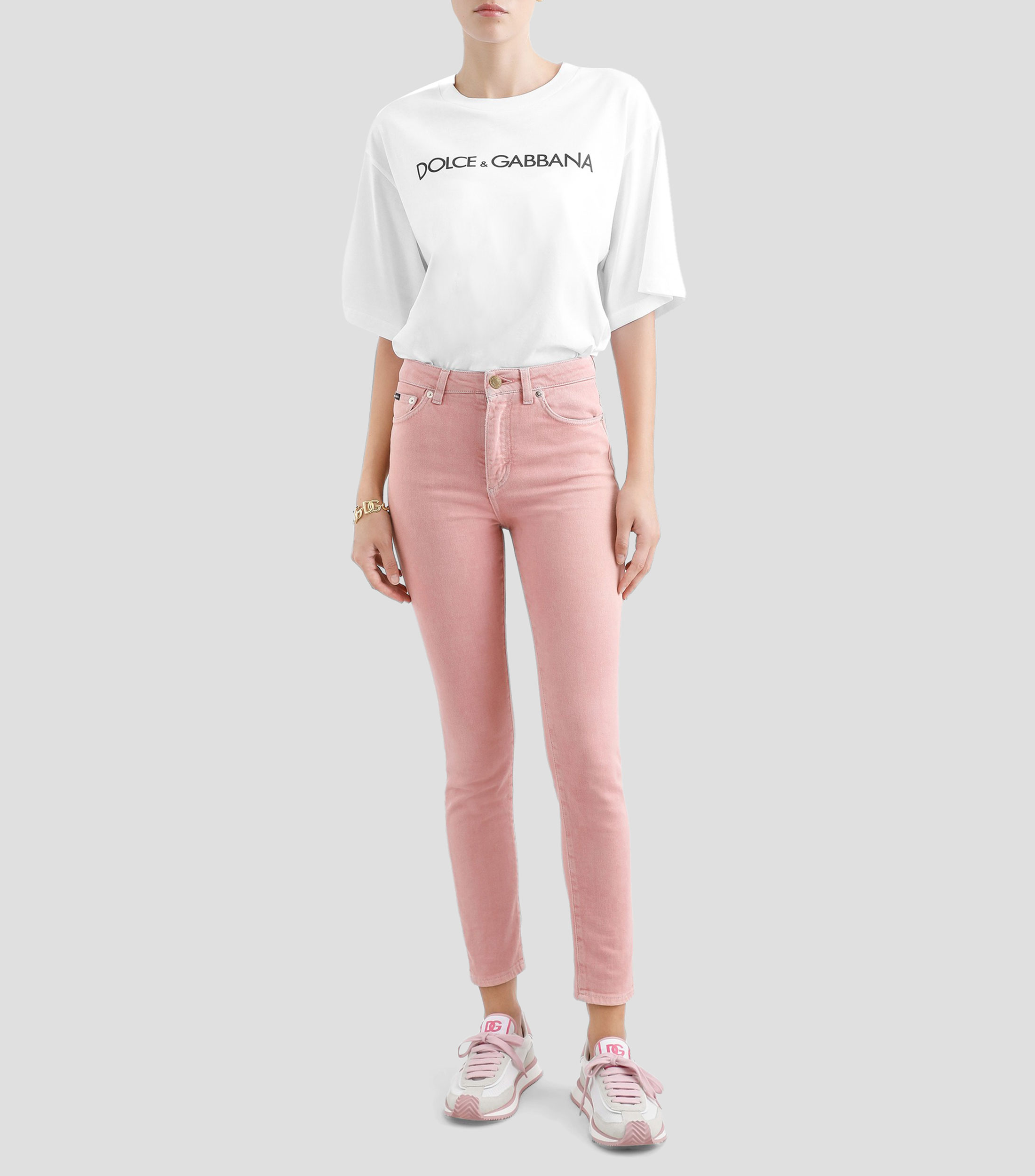 Playera estampada de manga corta Mujer
