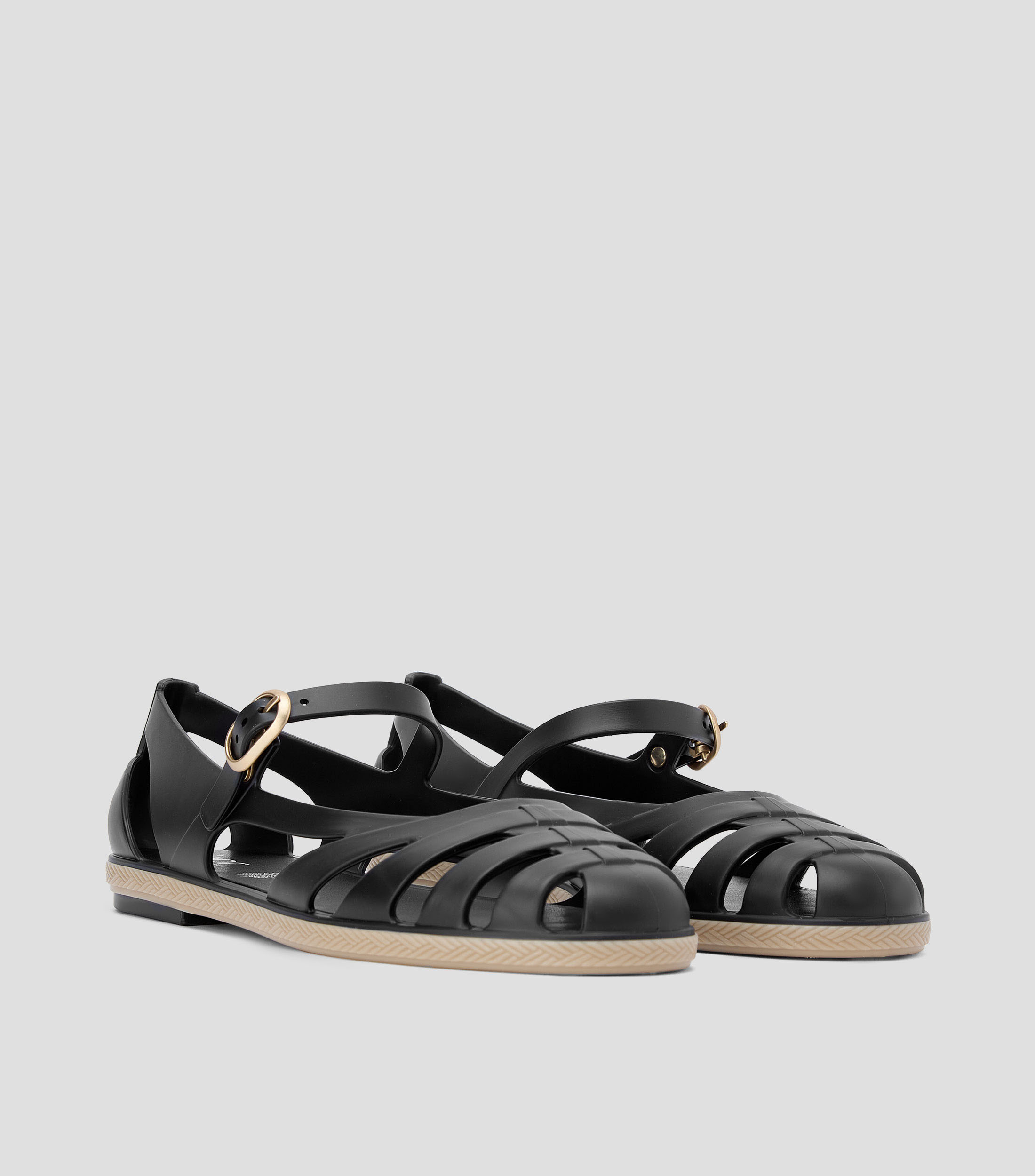 Sandalias planas Mary Janes Paris Mujer