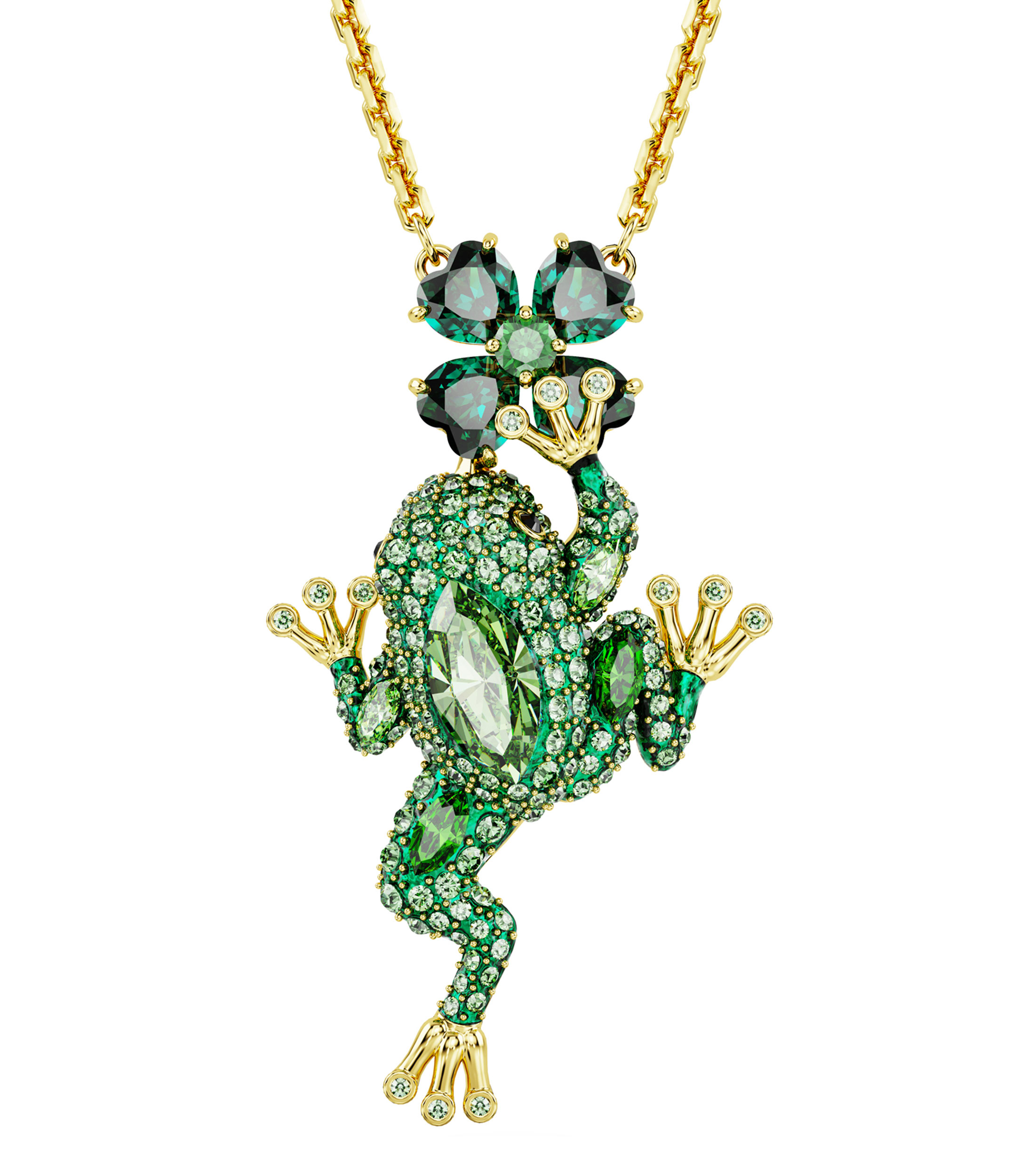Collana d'argento con rana origami per le ceneri