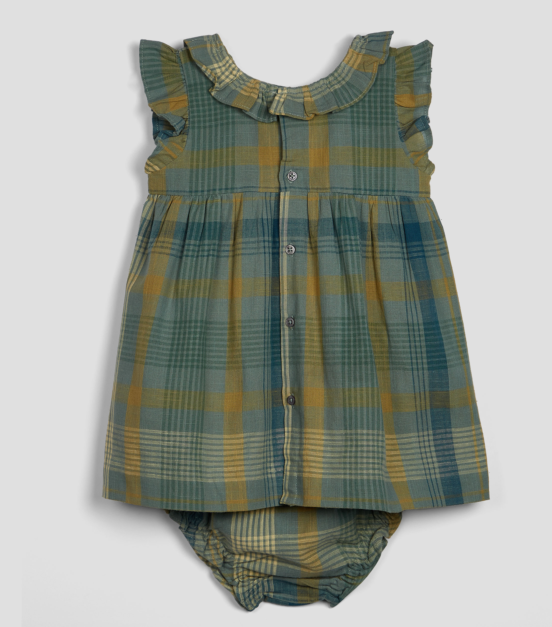 Vestido Cuadros Niños