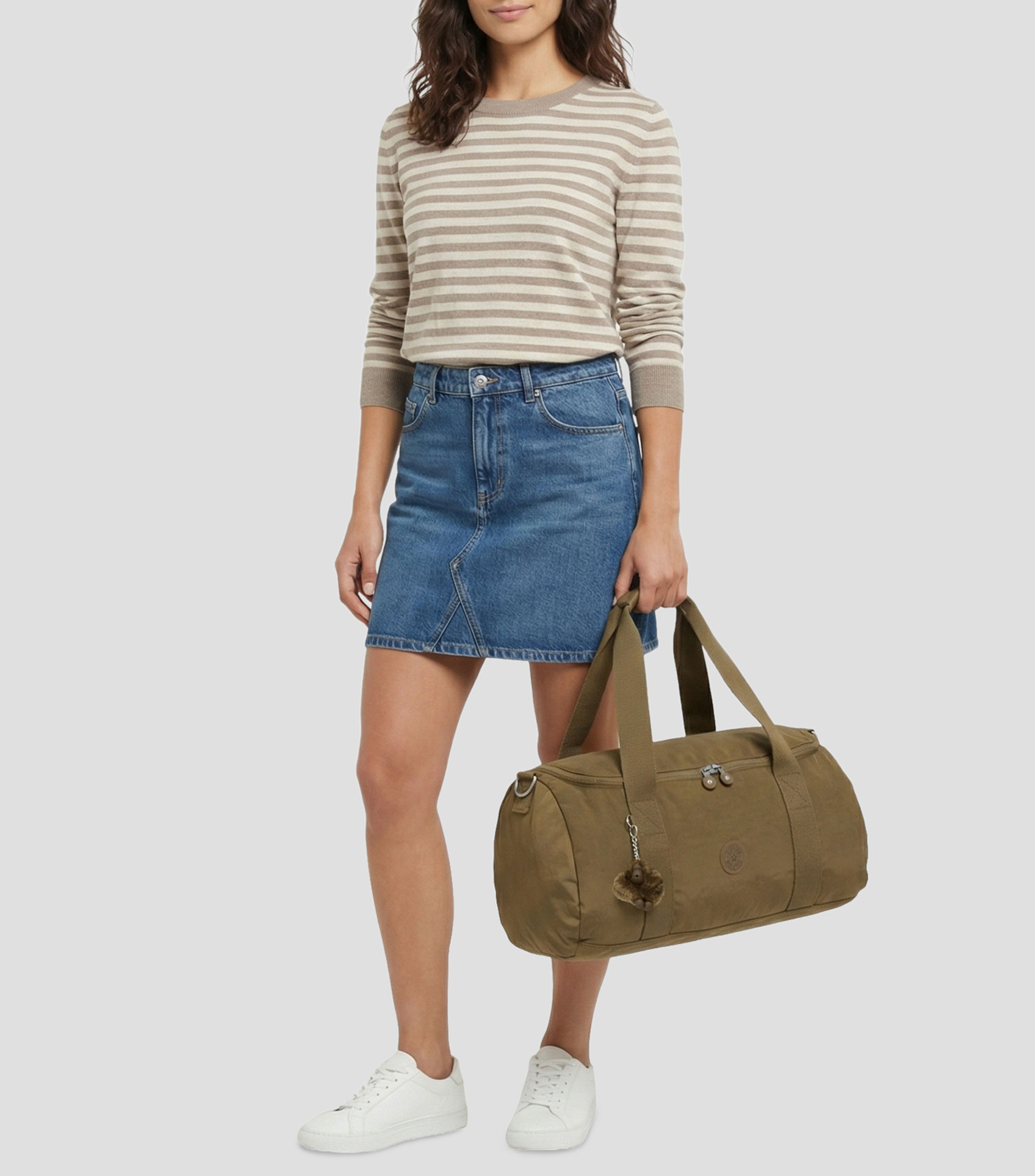 Maleta duffle suave Argus café
