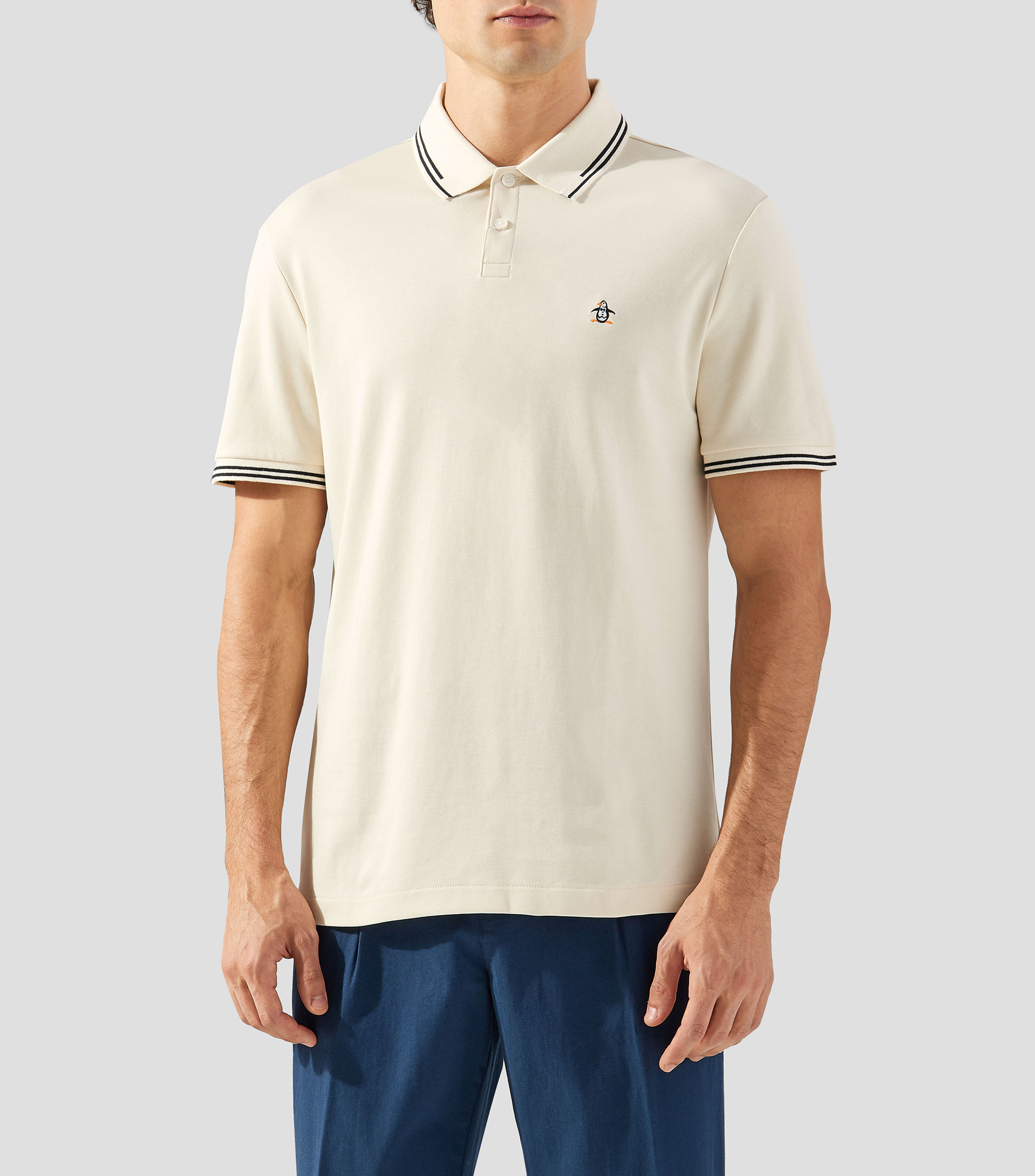 Playera tipo polo de manga corta Hombre
